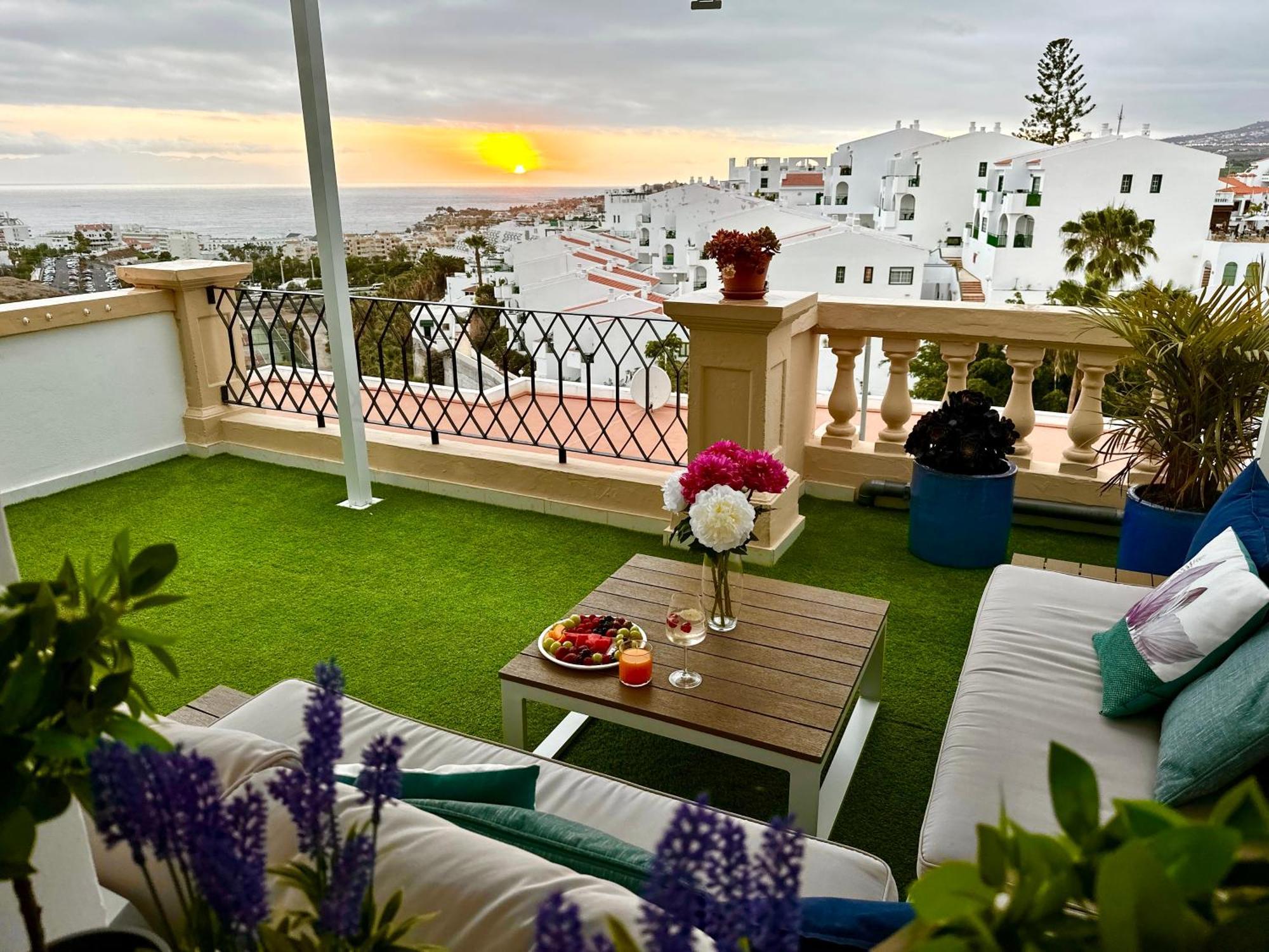Apartamento Costa Adeje - Amazing Ocean And Teide View - Fast Wifi, Air Con *
