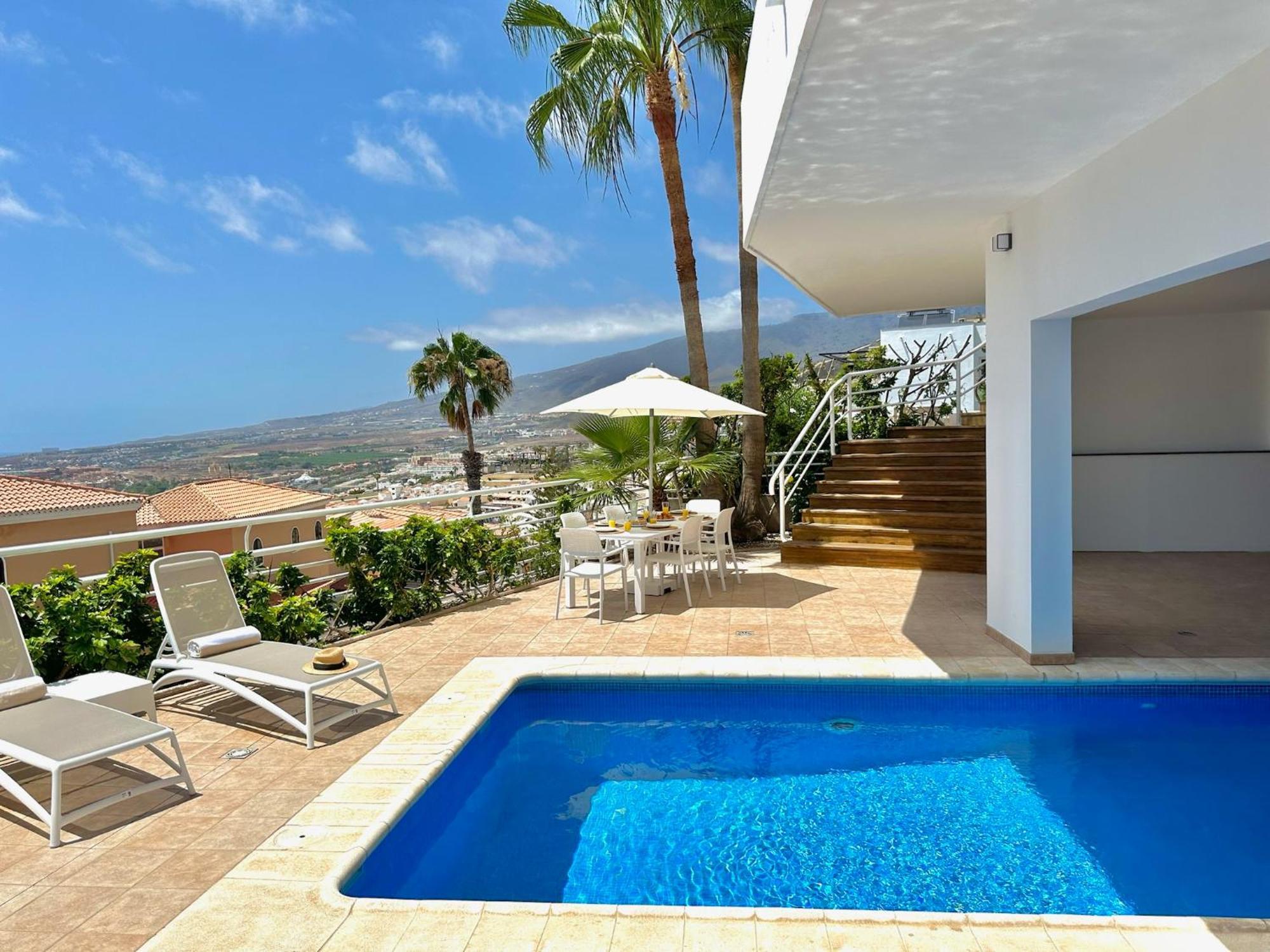 Luxury Taoro Private Heated Pool By Vallecid * Costa Adeje (Tenerife)