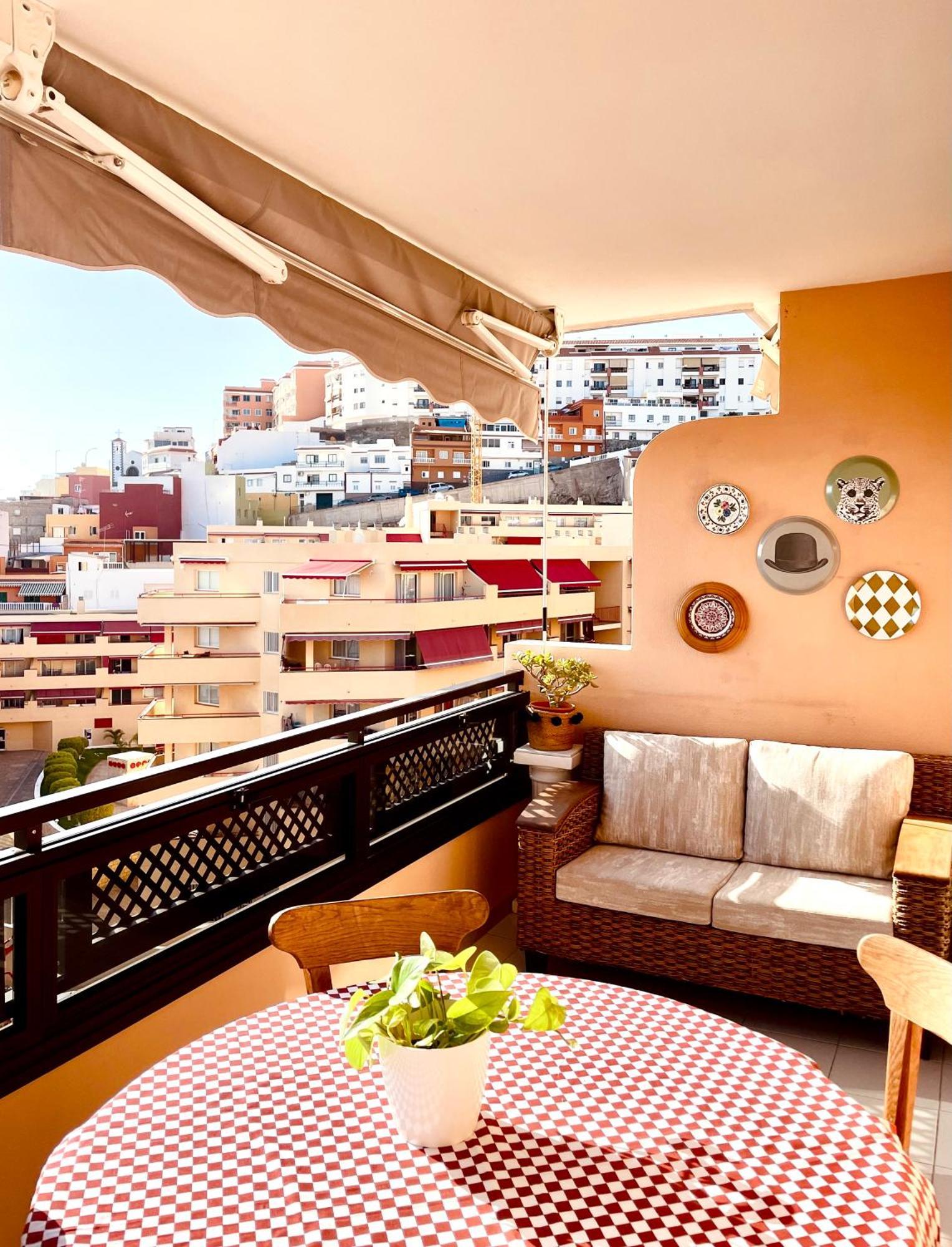 Casa Hugo - Ocean View, Quiet Pool, Fibre Net, Gigantes Appartement *