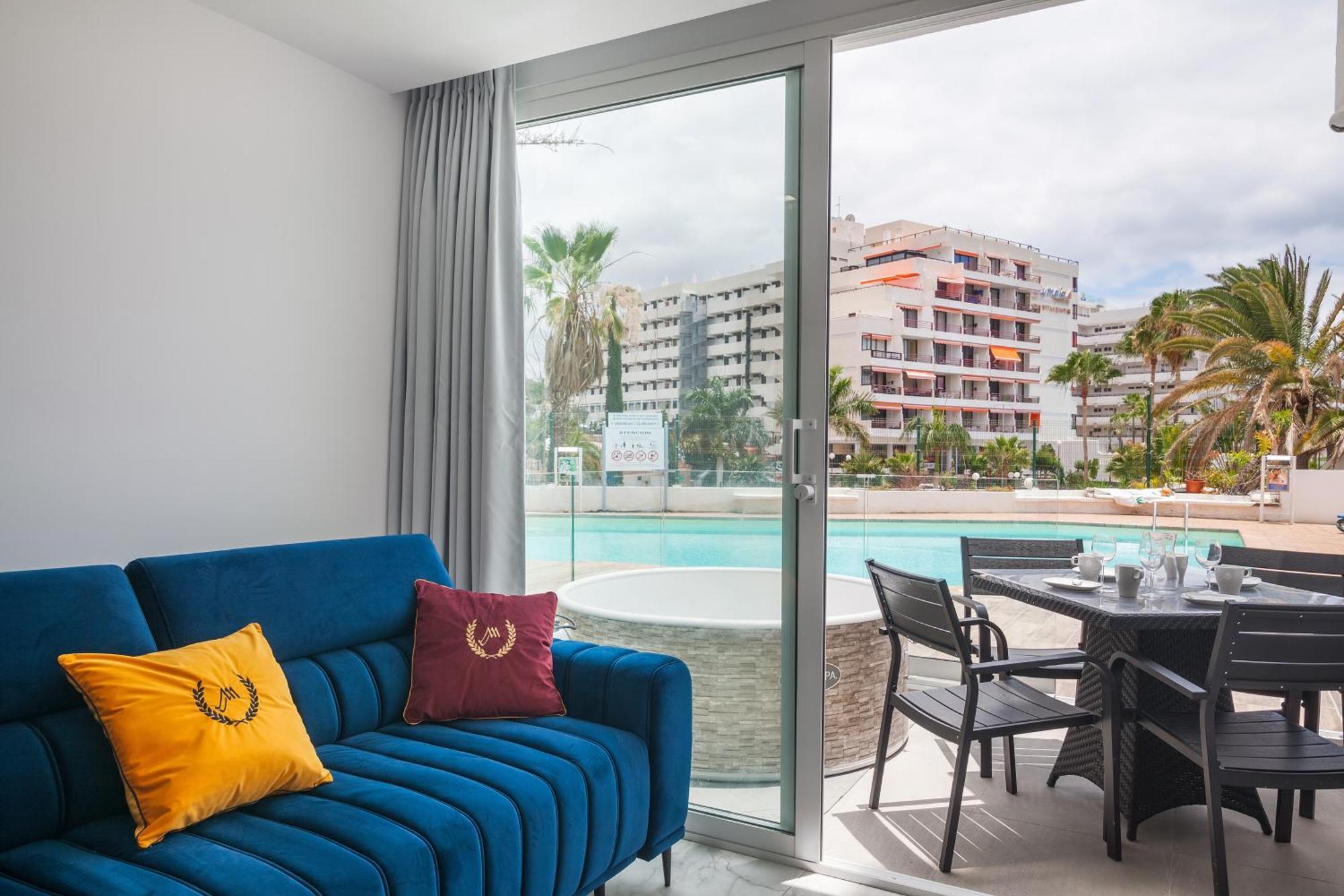 Ponderosa Next To The Pool With Big Terraces Close To The And Siam Park Apartment *