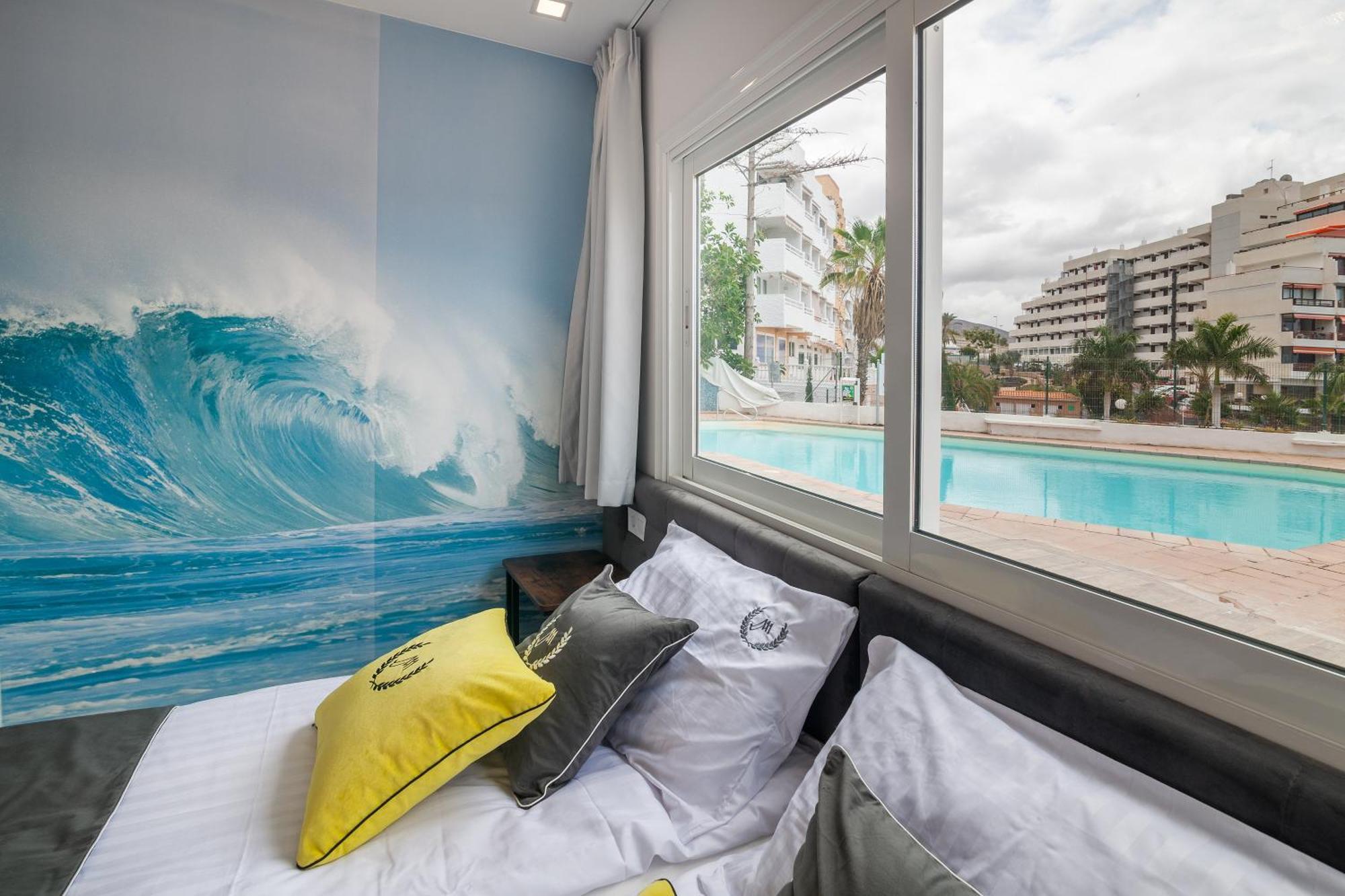 Ponderosa Next To The Pool With Big Terraces Close To The And Siam Park Apartment Playa Fanabe