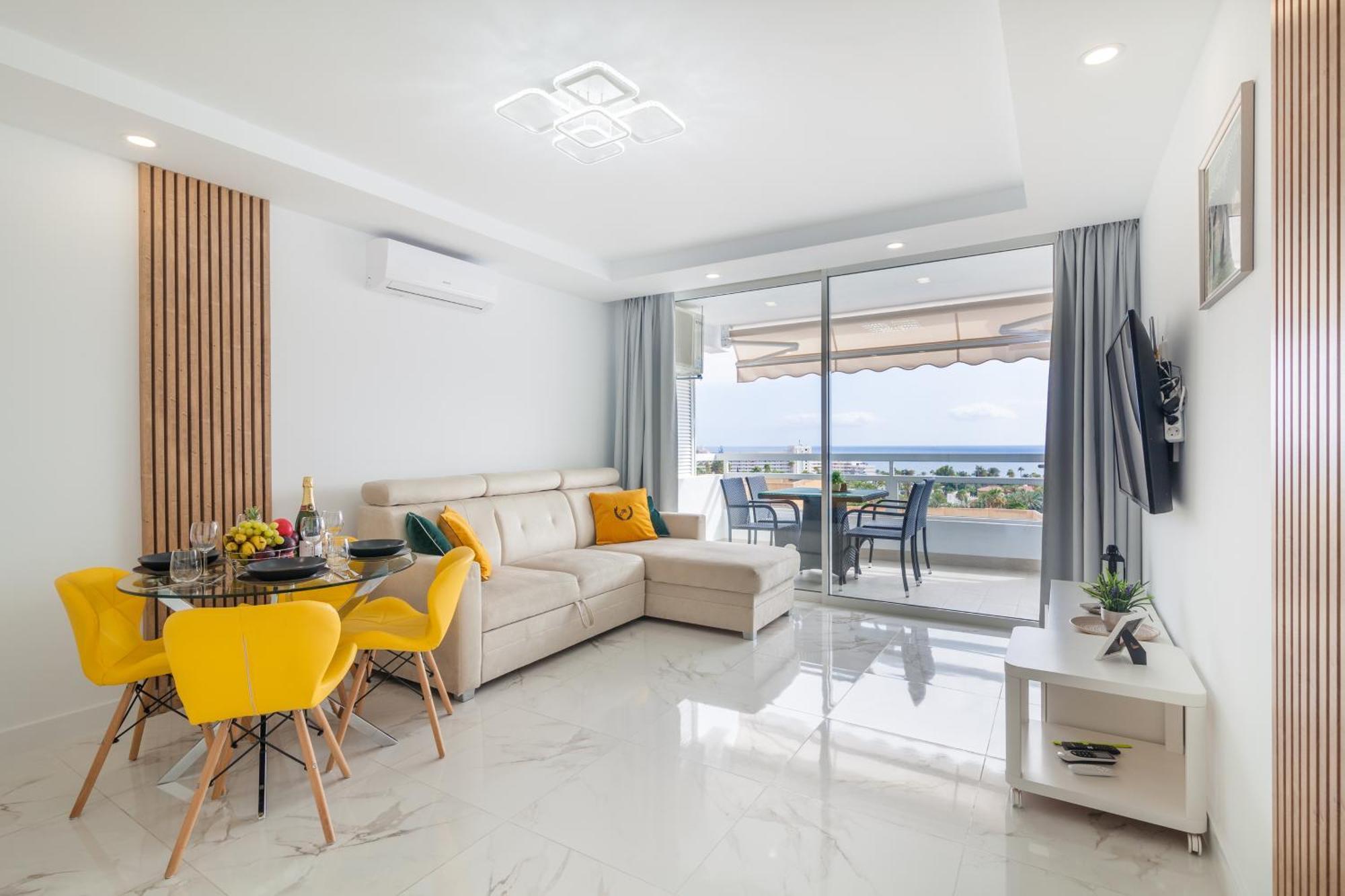 Ponderosa 611, Americas, One Bedroom With Large Terrace And Ocean View, Next To Siam Park Apartment