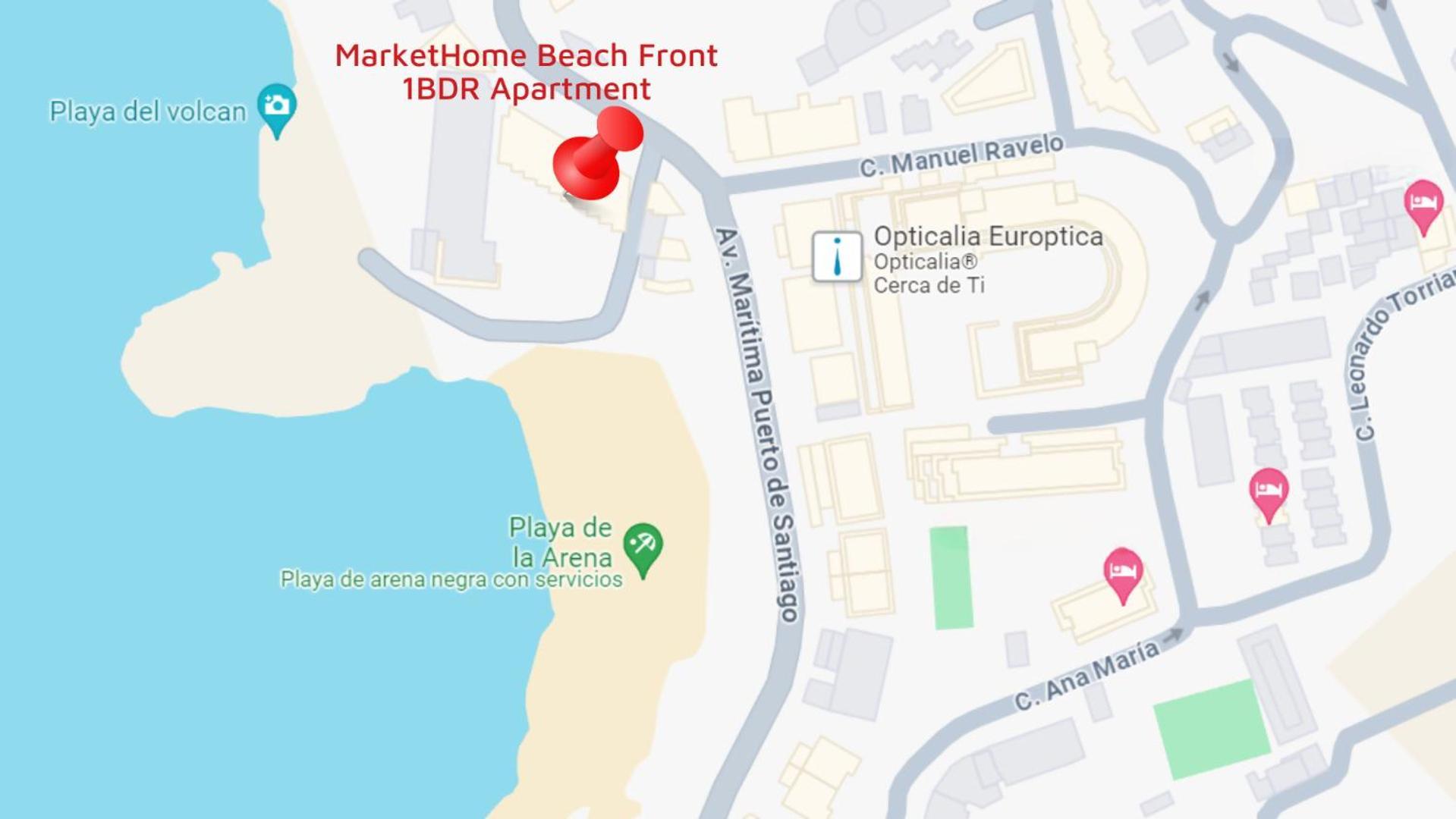 Markethome Neptuno Front 1bdr Puerto de Santiago (Tenerife)