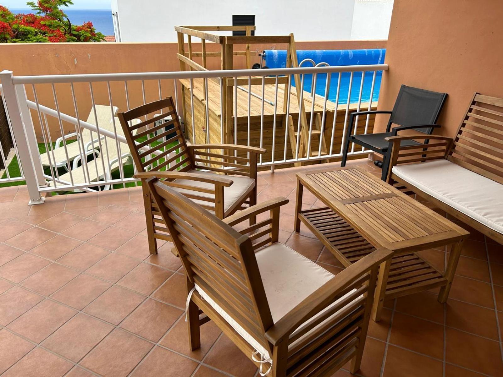 Piscina Privada Max 26º Jardin, Tranquilidad Caleta de Interián