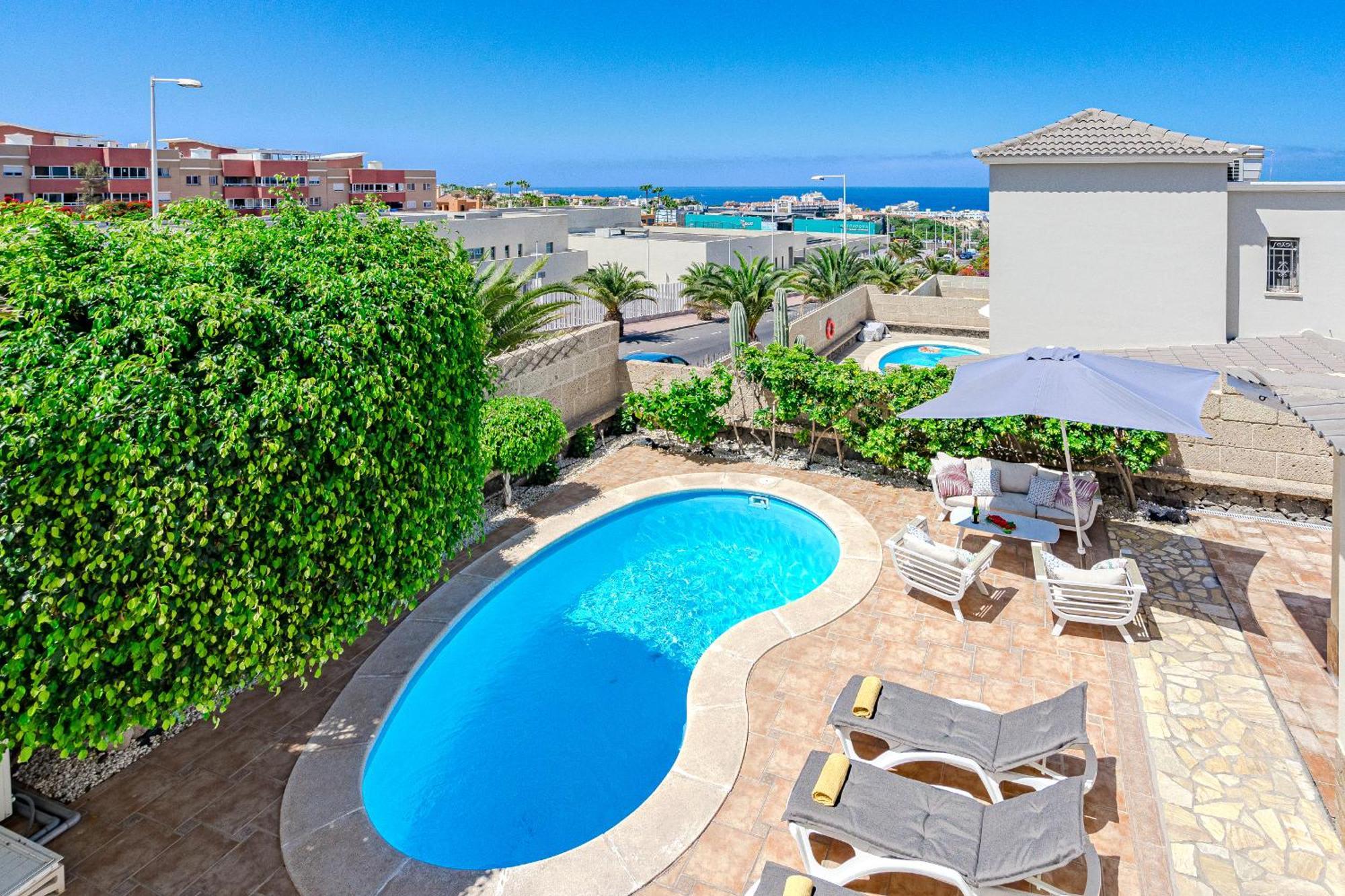 Con Piscina En Madronal Fanabe, Costa Adeje Costa Adeje (Tenerife)