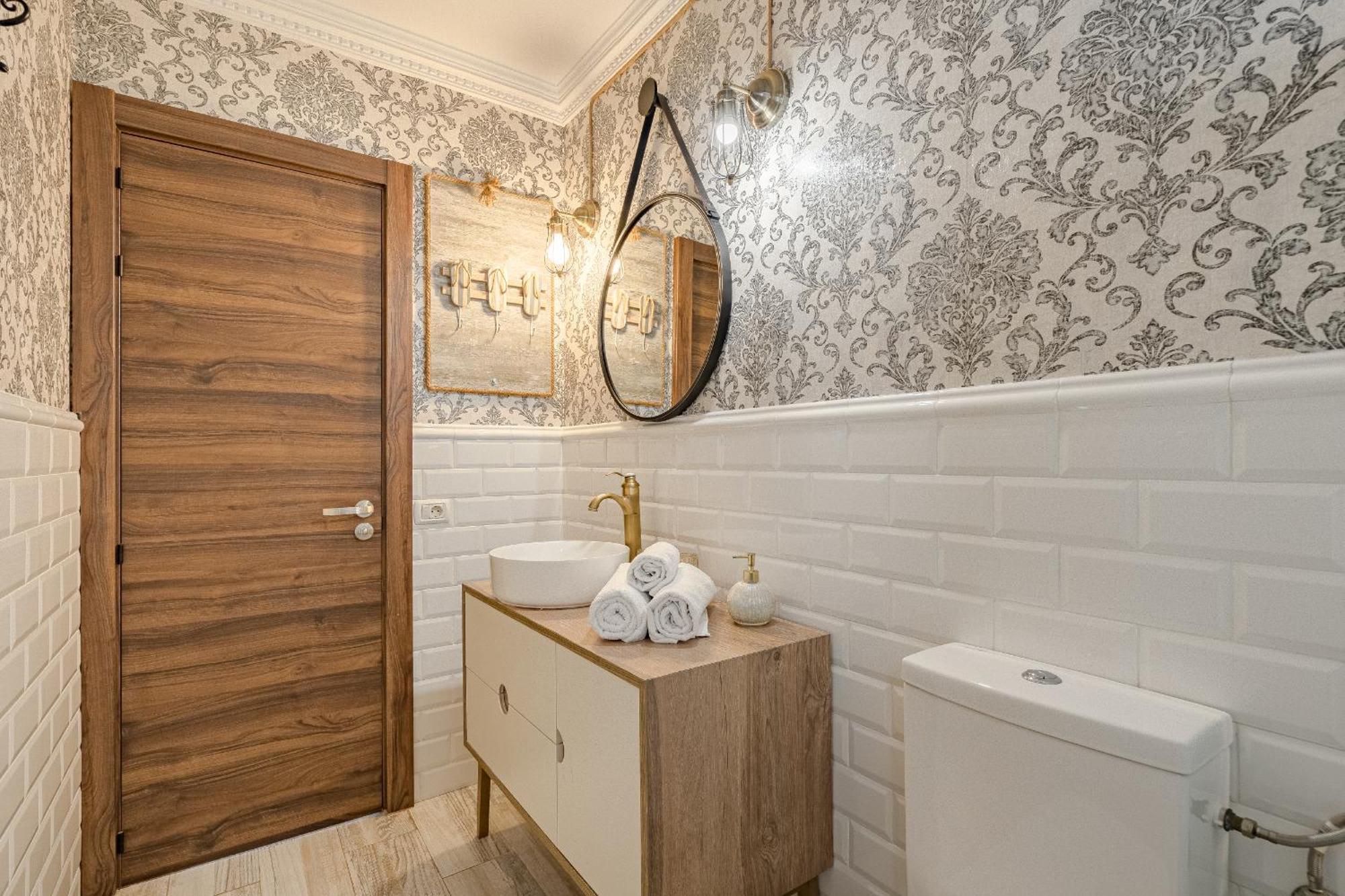 Apartamento 1 минута до пляжа, кондиционер, барбекю, Wi-fi *