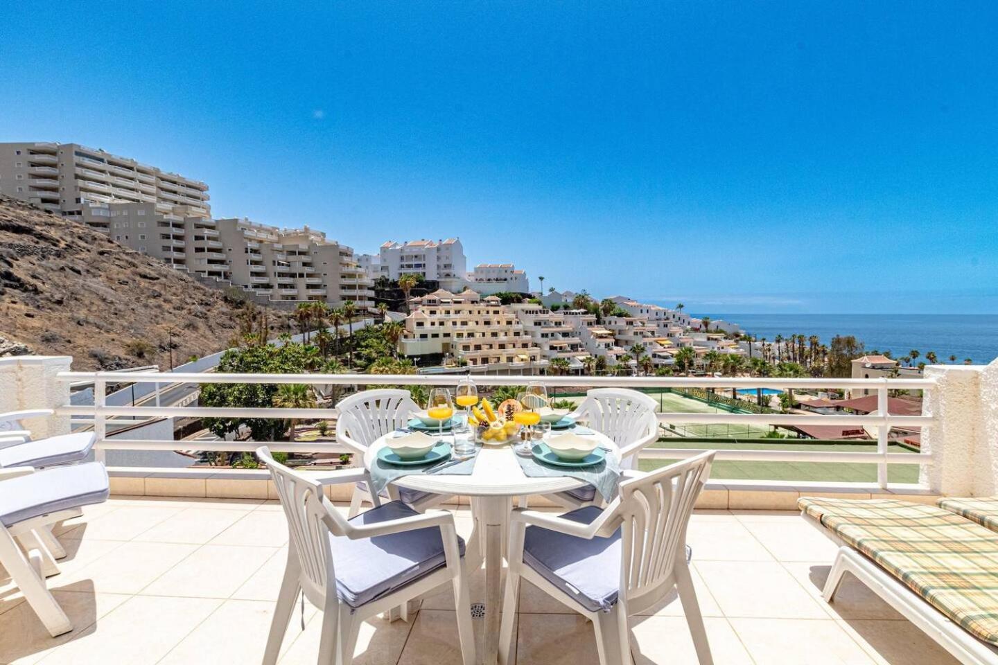 Sunny Oceanview Terrace By Dream Homes Tenerife *