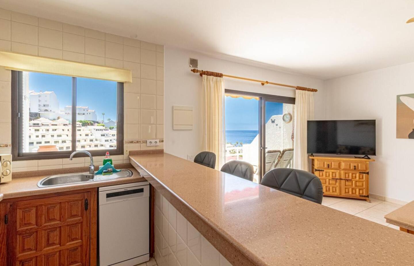 Sunny Oceanview Terrace By Dream Homes Tenerife *
