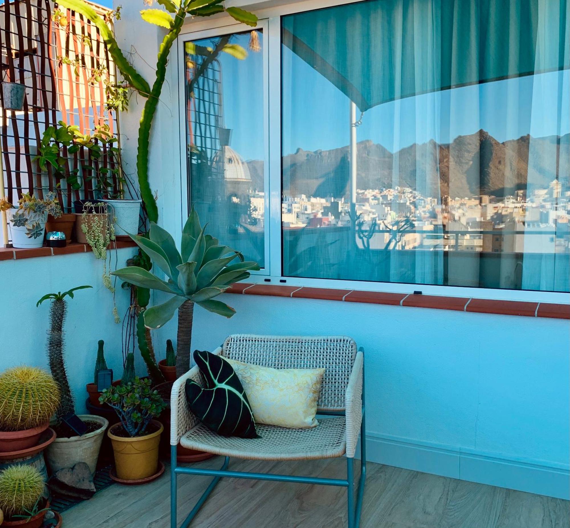 Atico Con Terraza, Vistas Panoramicas Y Parking * Santa Cruz de Tenerife