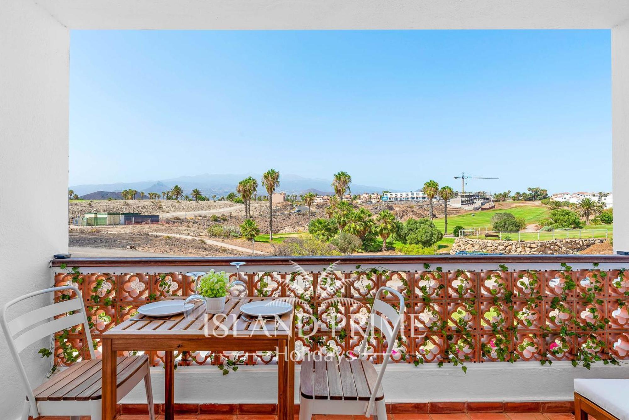 Relax With Teide Views And Heated Pool In Amarilla Golf Fc425 * San Miguel de Abona