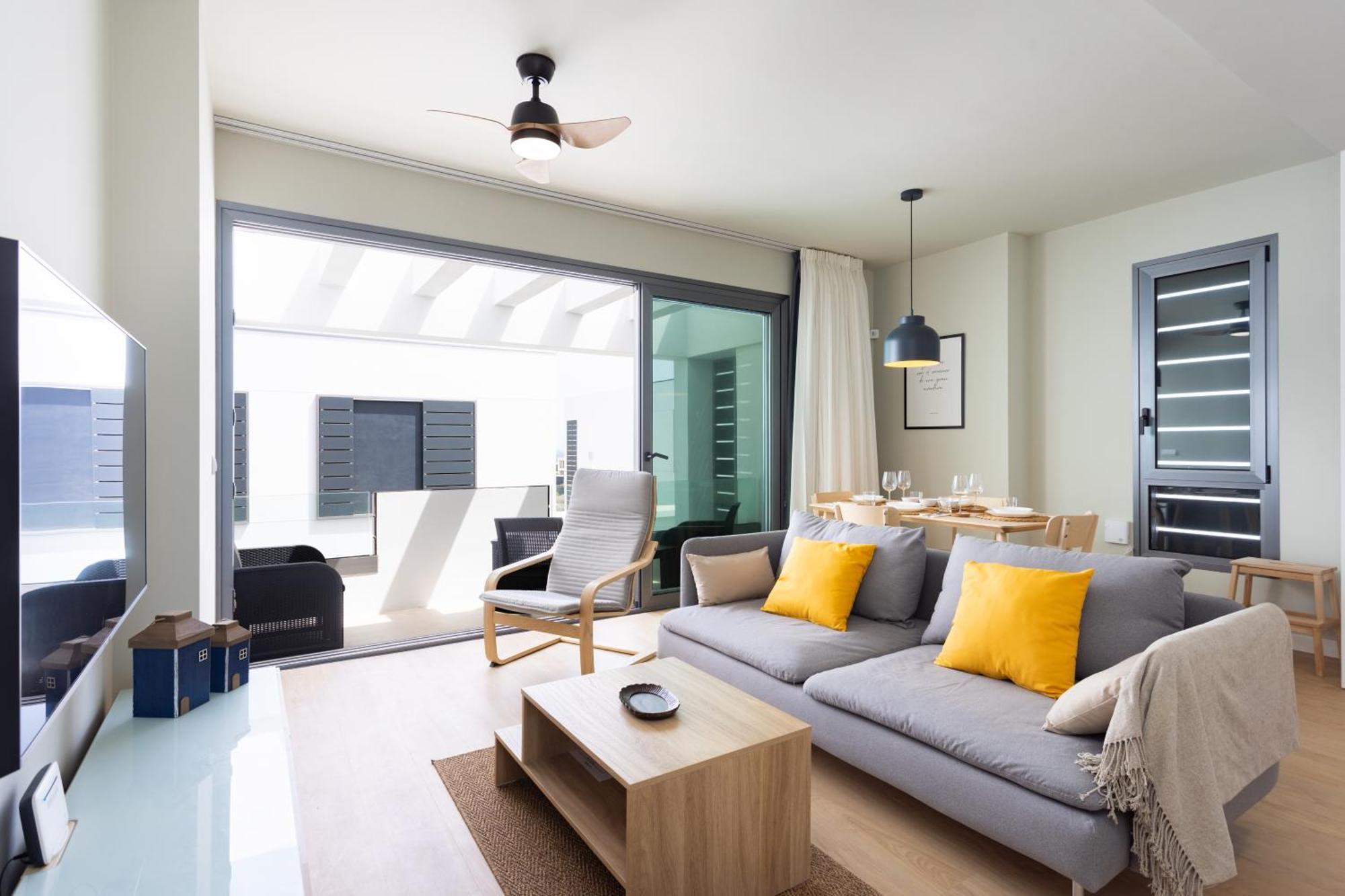 Apartment Home2book Modern Bright Abades, Pool & Terrace *