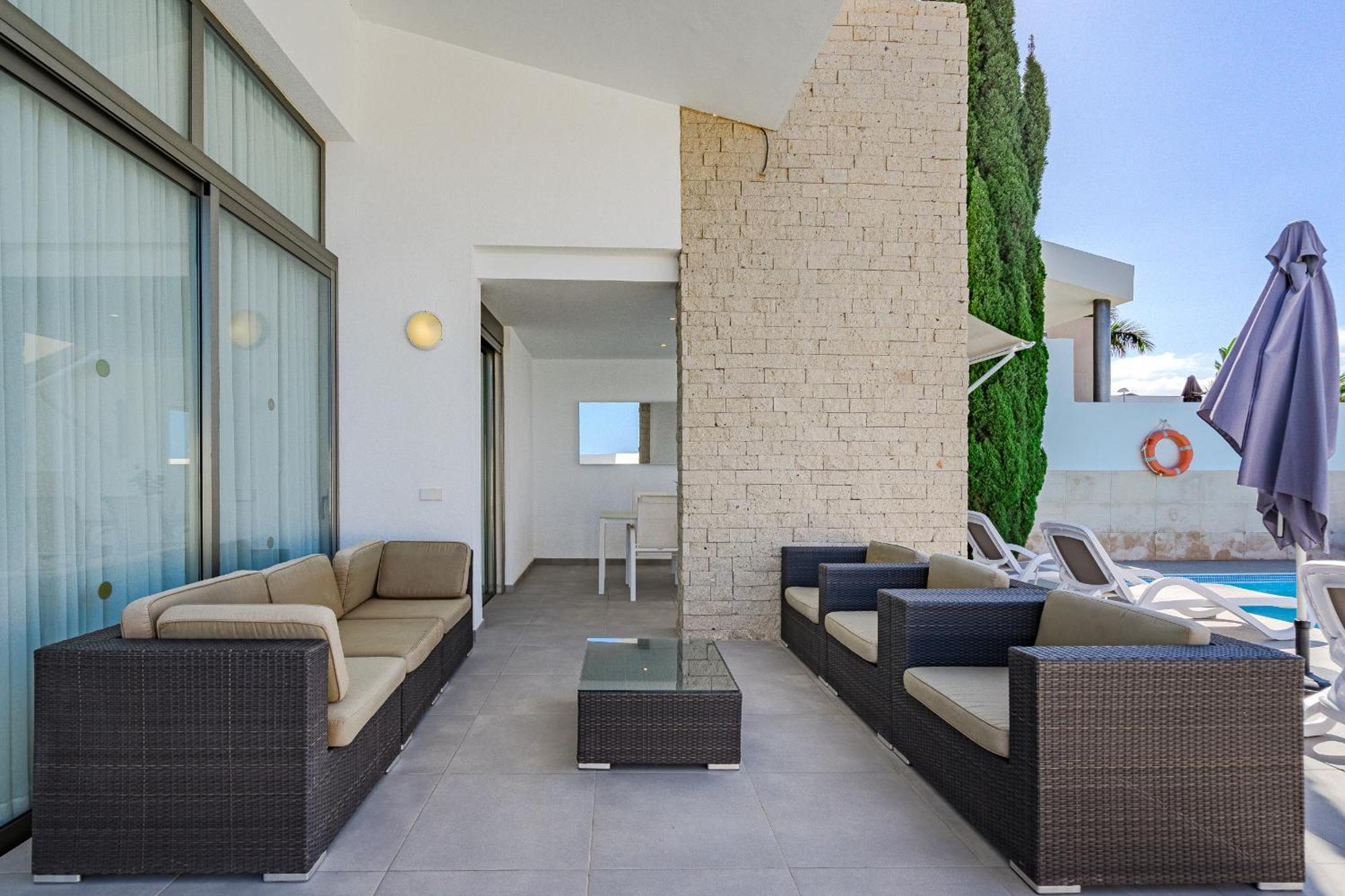 Caterina, Luxury With Heated Pool Ocean View In Adeje, Tenerife * Costa Adeje (Tenerife)
