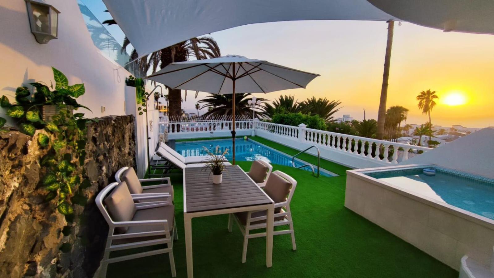 Sunset - Private Pool And Jacuzzi With Oceanview *