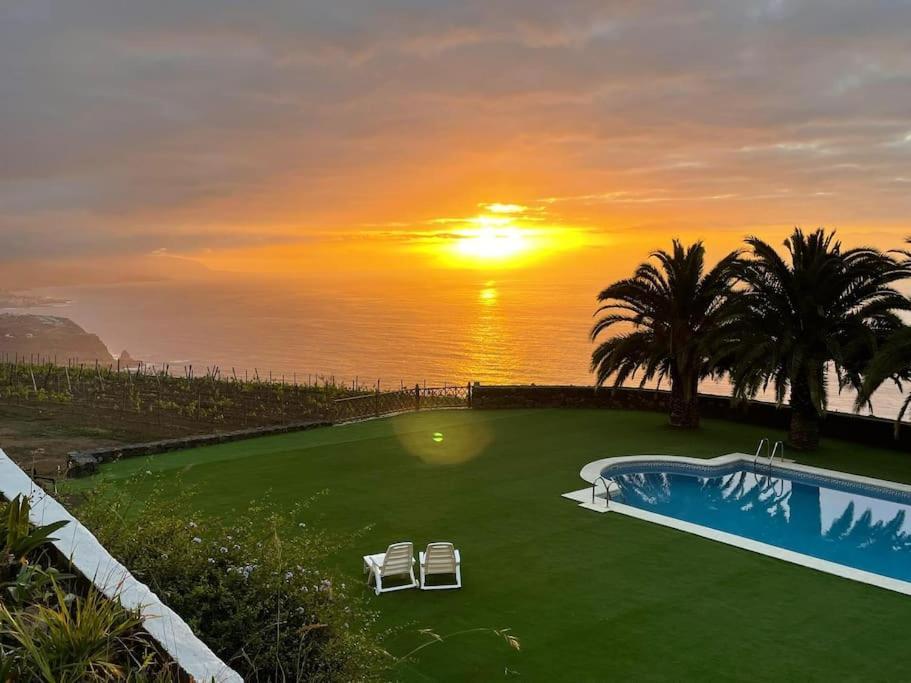 Villa En El Campo Con Piscina Privada Y Sunsets! La Matanza De Acentejo