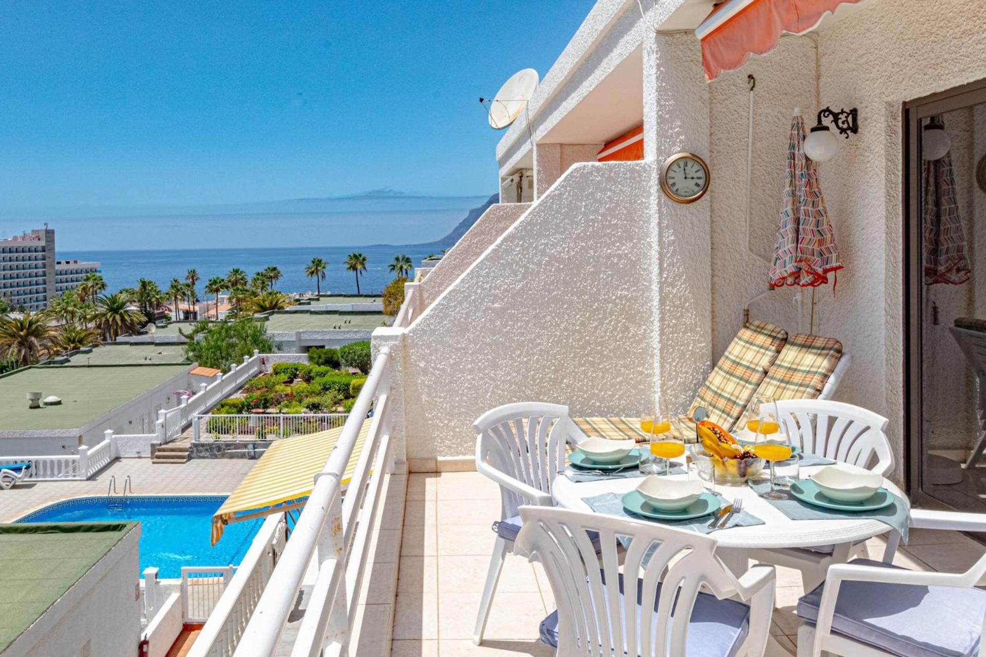 Sunny Oceanview Terrace By Dream Homes Tenerife Acantilado de los Gigantes