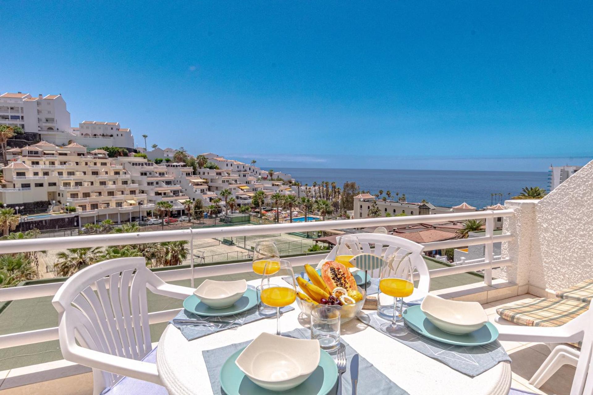 Sunny Oceanview Terrace By Dream Homes Tenerife *