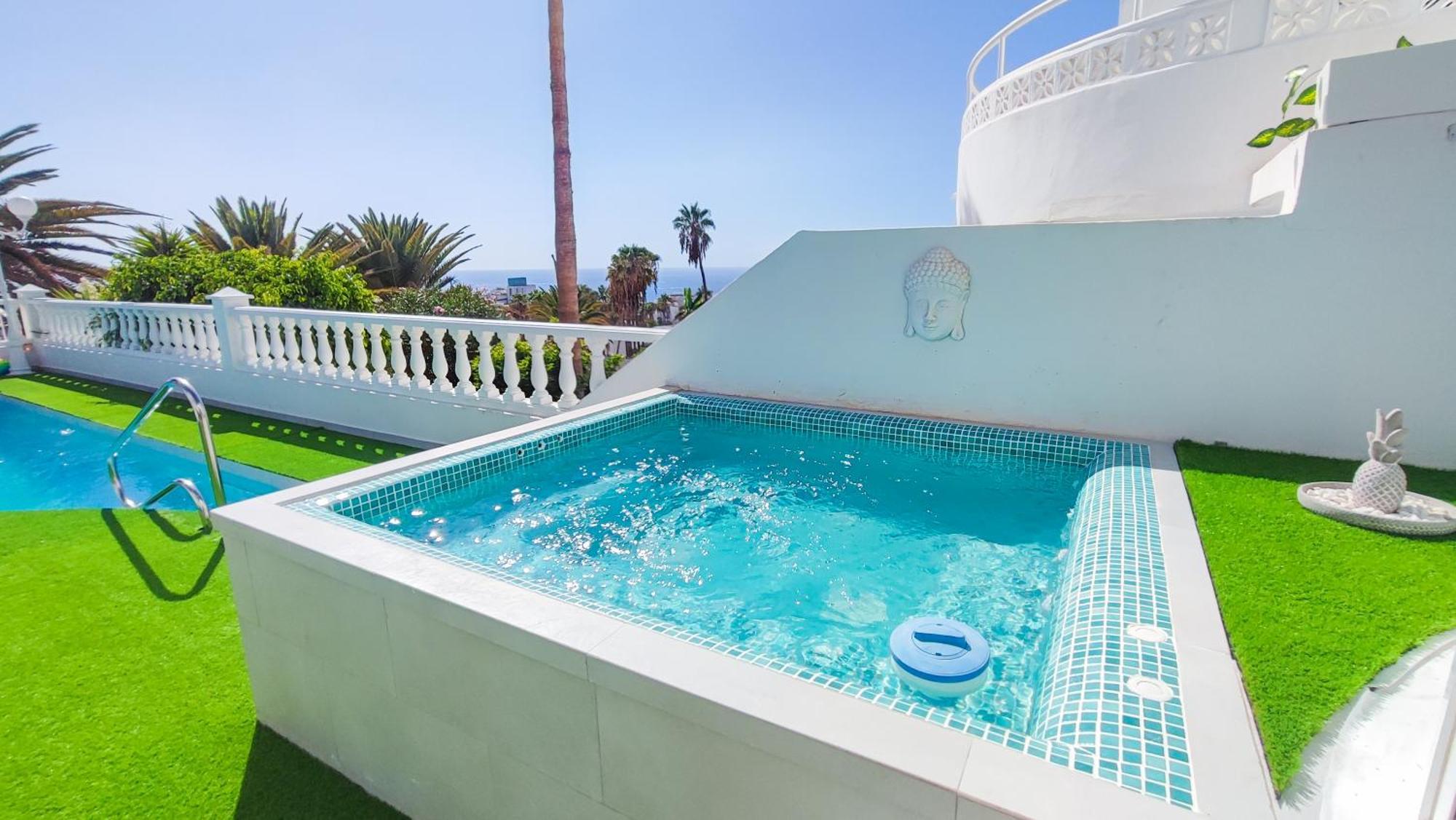Sunset - Private Pool And Jacuzzi With Oceanview * Costa Adeje (Tenerife)