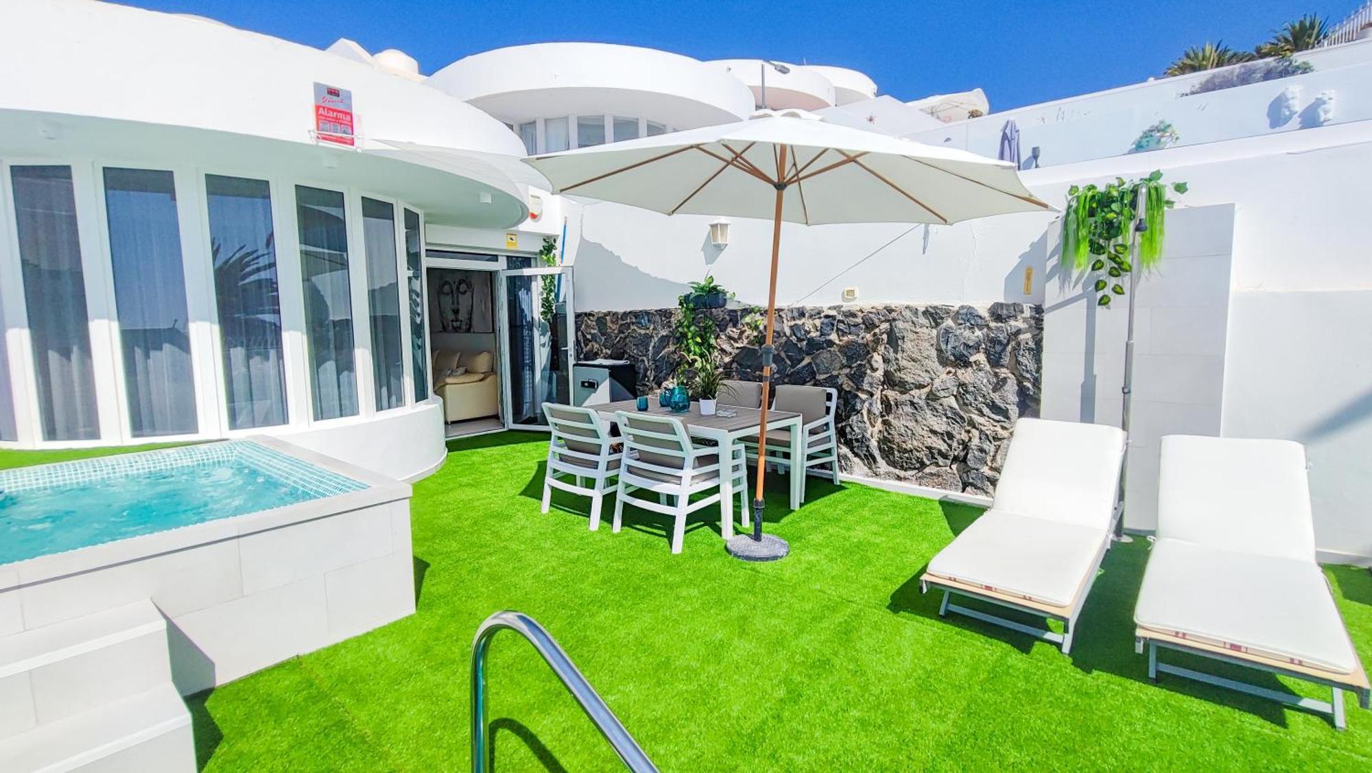 Sunset - Private Pool And Jacuzzi With Oceanview Costa Adeje (Tenerife)