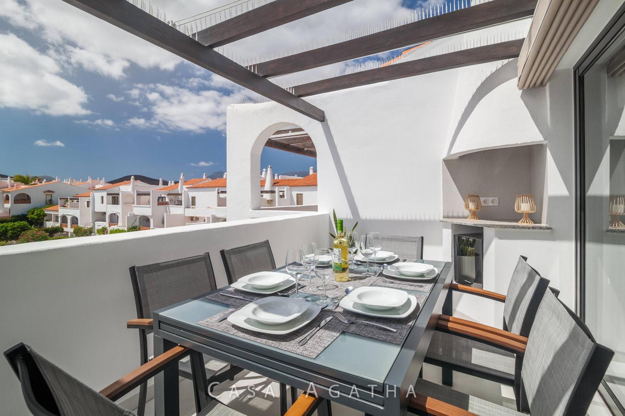 Apartamento Casa Agatha - 3 Terraces, Ac, Tv Channels, 2 Bedrooms & Bathrooms, Heated Pool San Miguel de Abona