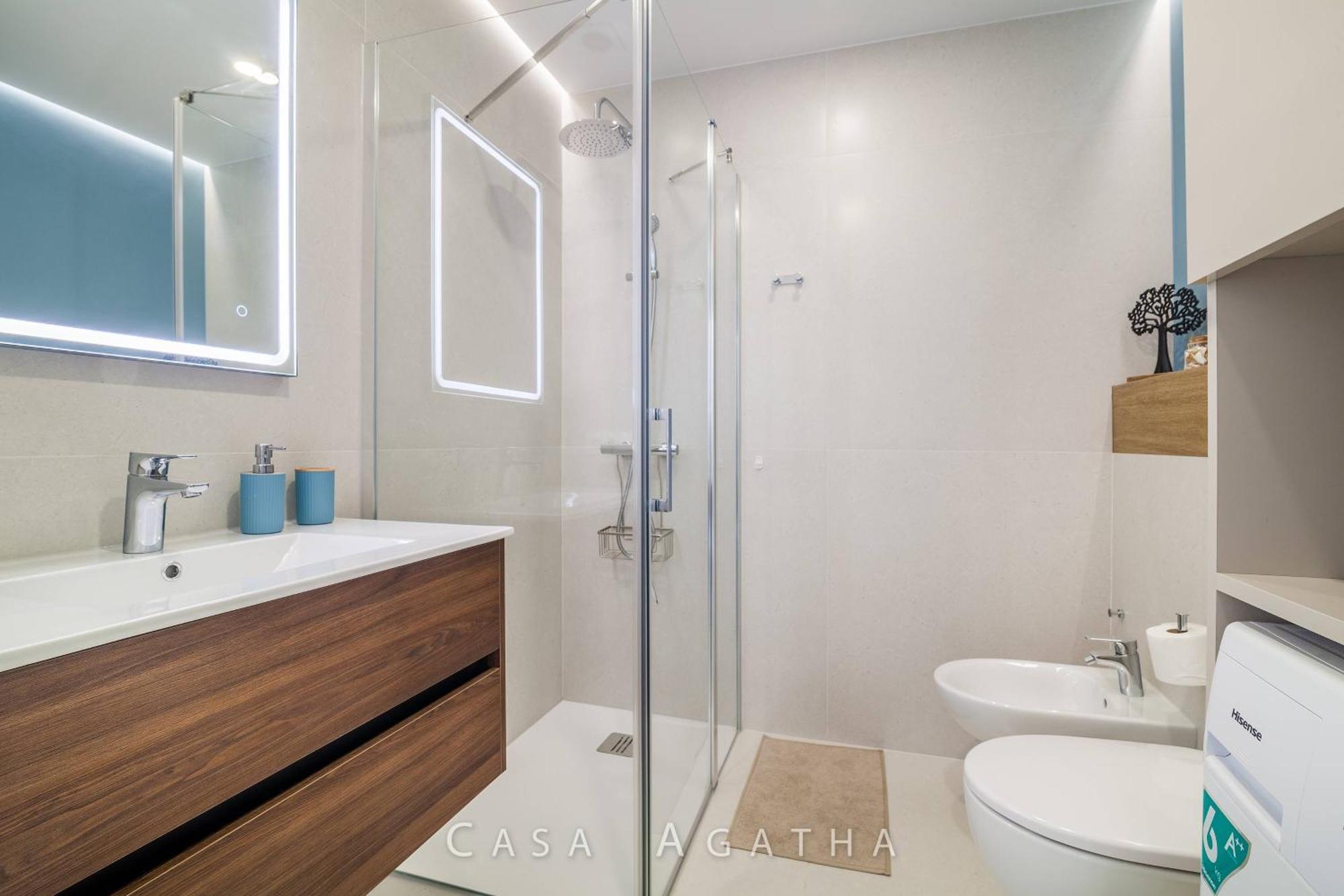 Casa Agatha - 3 Terraces, Ac, Tv Channels, 2 Bedrooms & Bathrooms, Heated Pool Apartamento