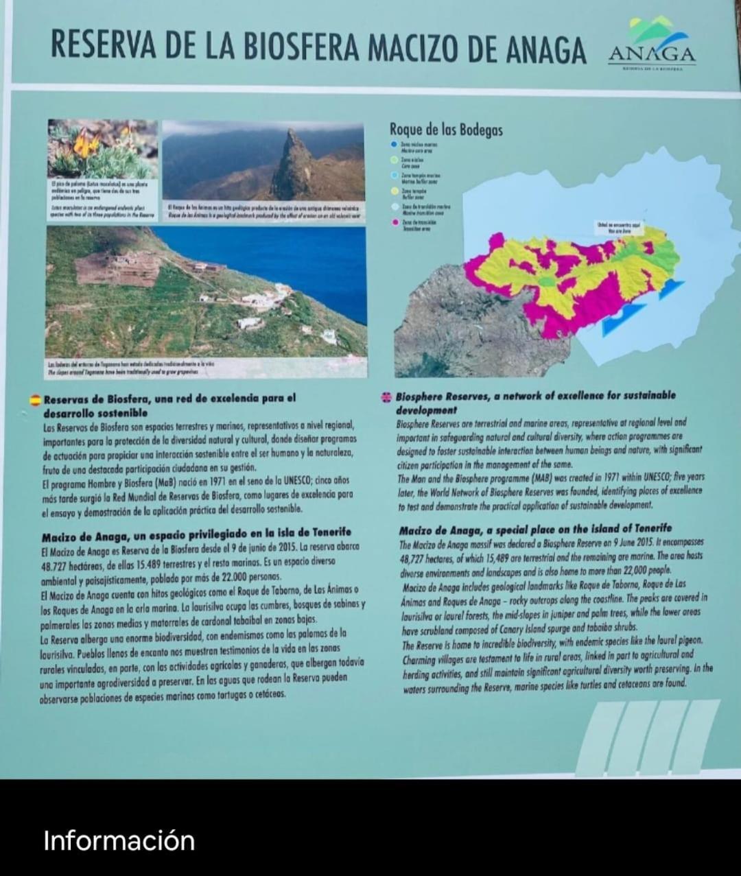Playa Benijo Anaga Reserva De La Biosfera Santa-Cruz de Ténérife
