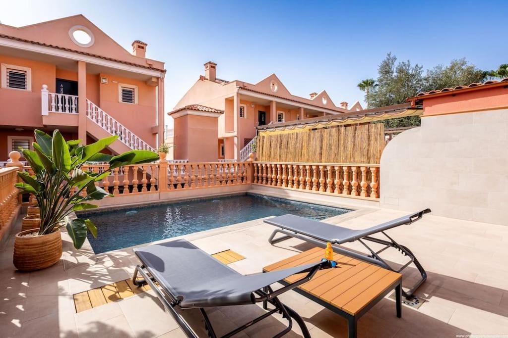 Villa Townhouse Jardines 47 Costa Adeje 3 Or 4 Bedrooms