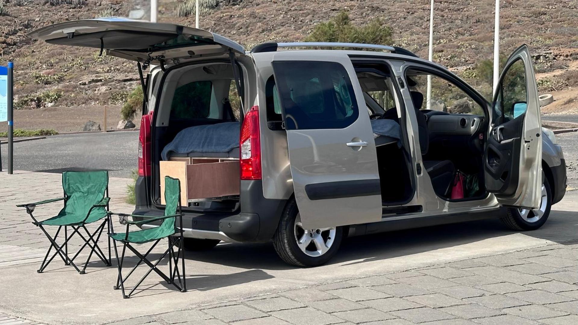 Camper El Drago Camping San Marcos (Tenerife)