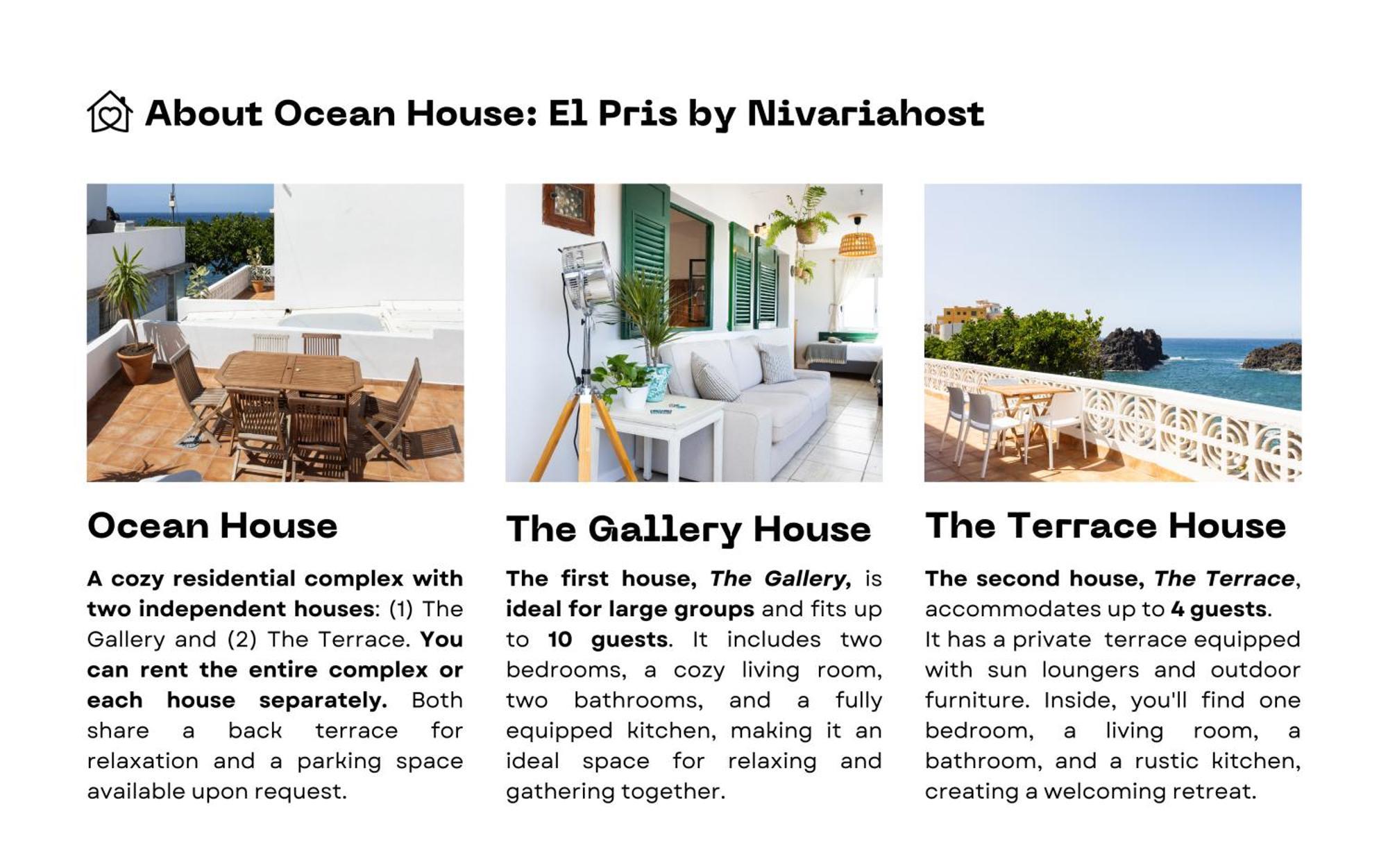 Ocean House El Pris, By Nivariahost El Pris