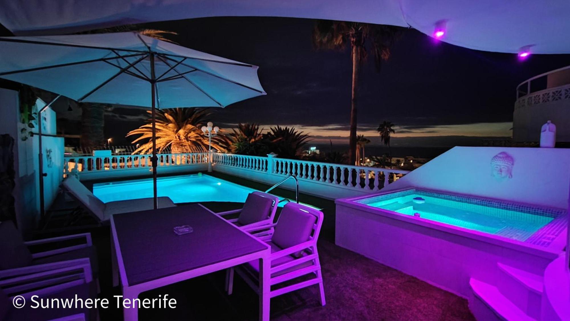 Sunset - Private Pool And Jacuzzi With Oceanview Costa Adeje (Tenerife)