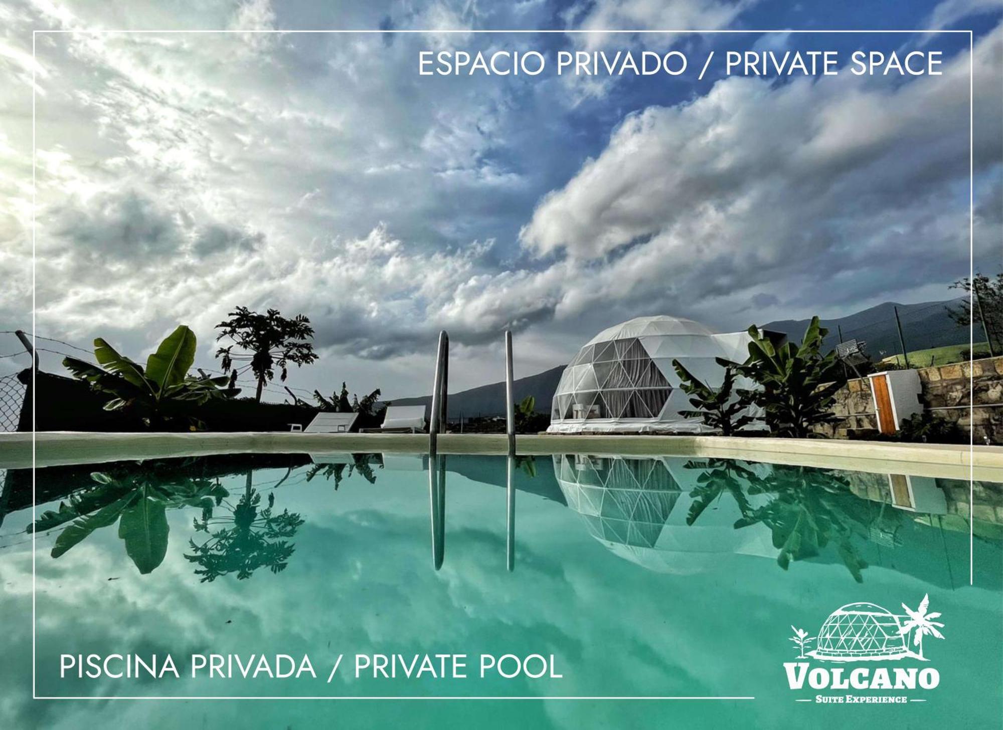 Domo Volcano Experience Piscina Climatizada Camping
