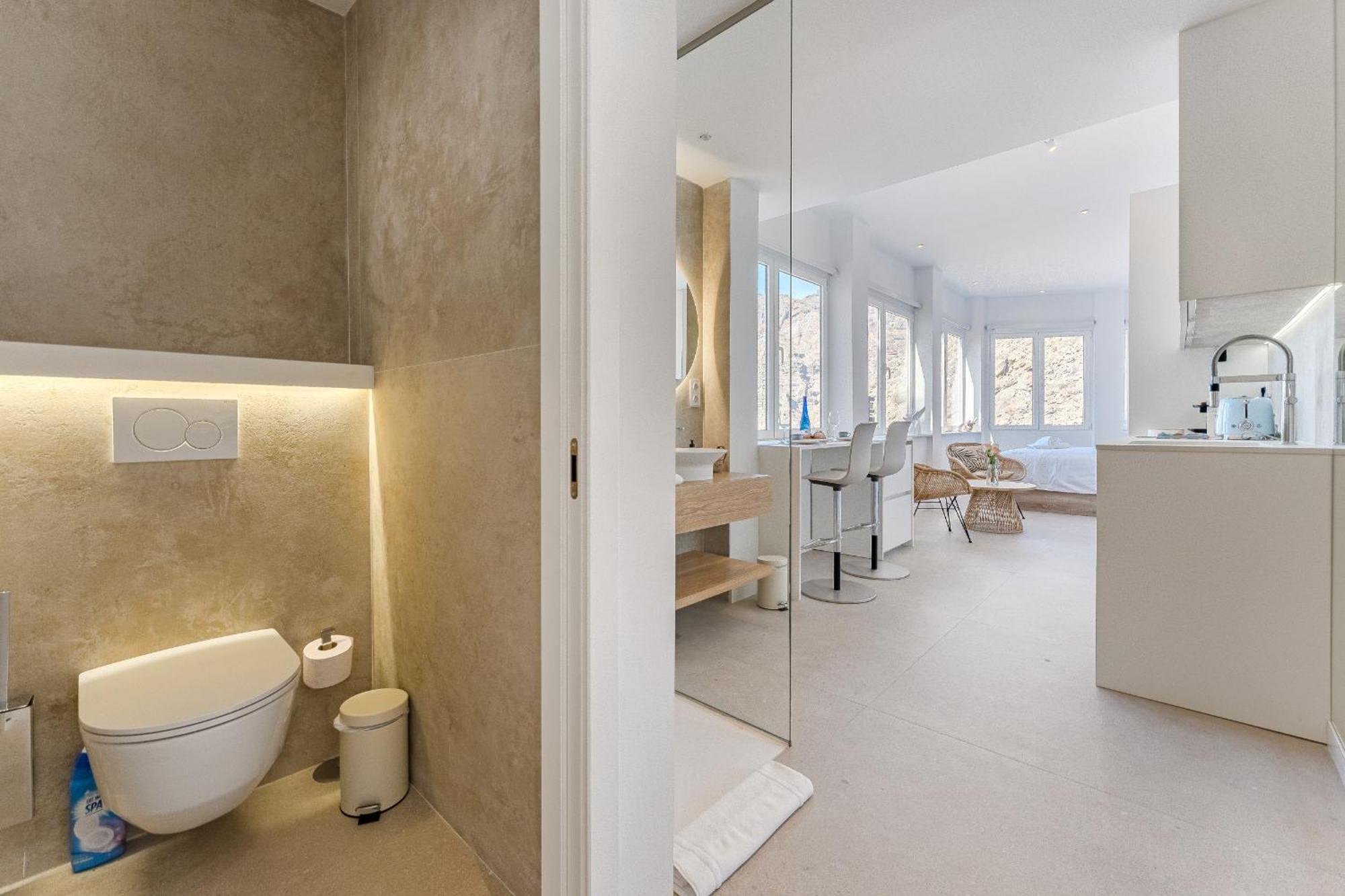 Blue Haven - Ocean View Penthouse With Jacuzzi And Pool Apartamento Acantilado de los Gigantes