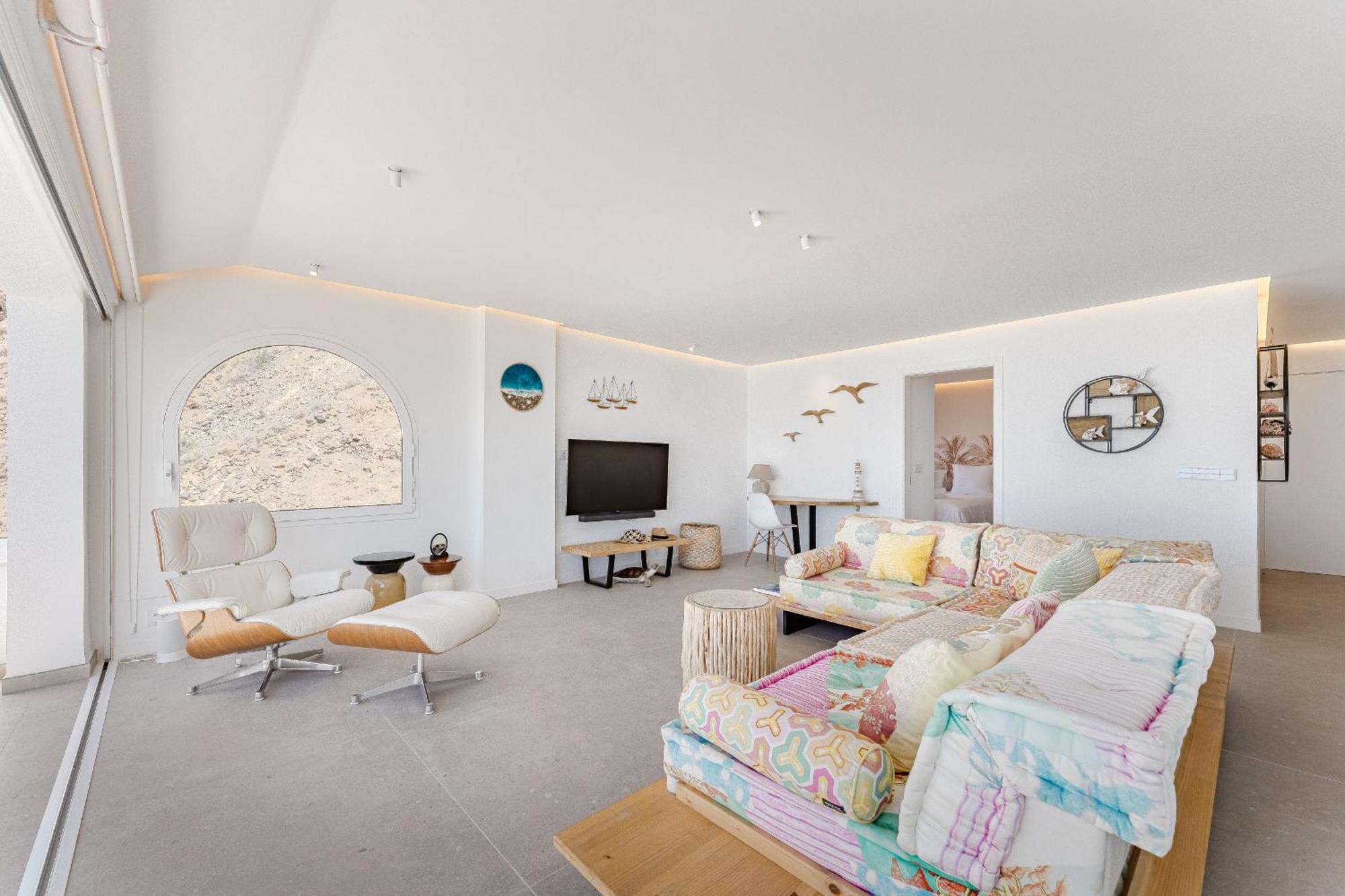 Blue Haven - Ocean View Penthouse With Jacuzzi And Pool Apartamento Acantilado de los Gigantes