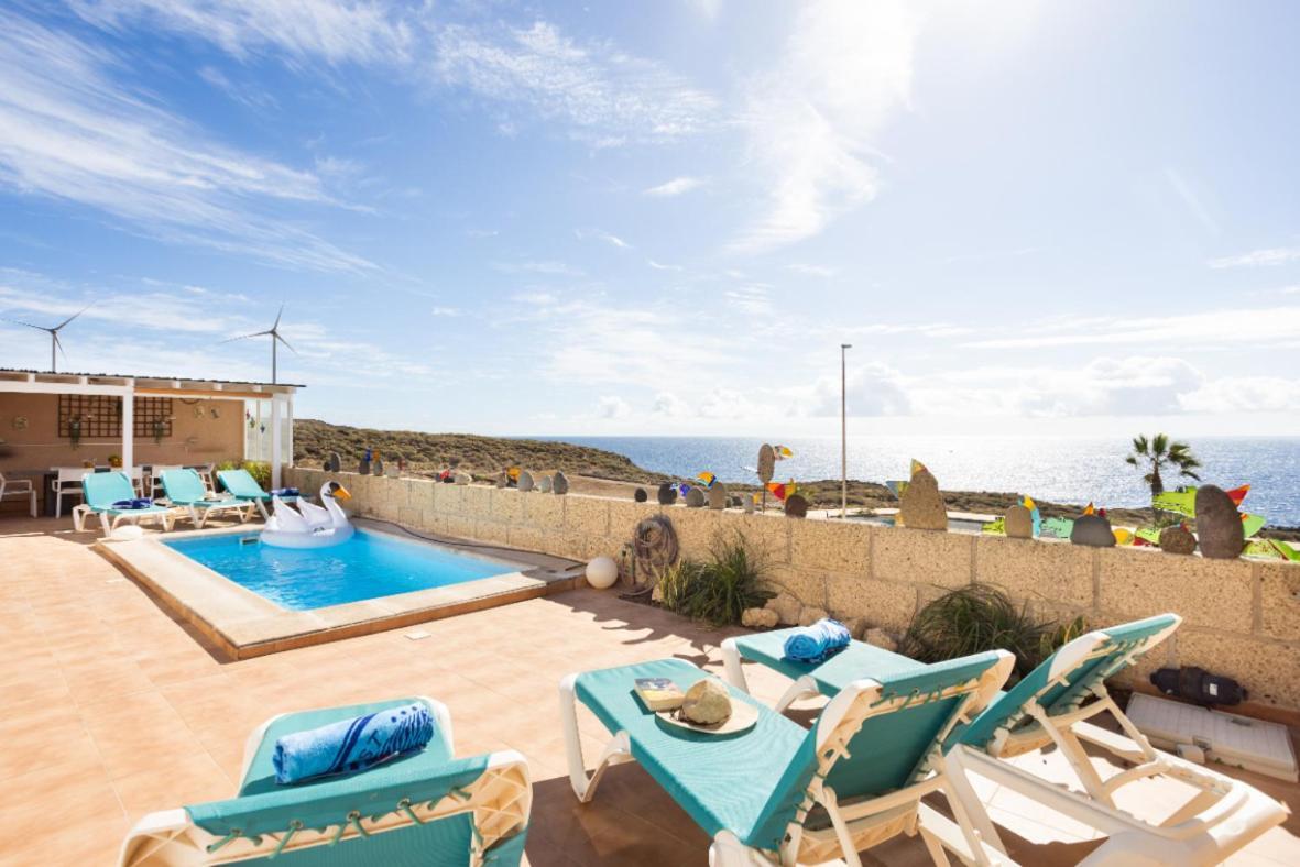 Casa Almendra - Private Pool - Ocean View - Bbq - Garden - Terrace - Free Wifi - Child & Pet-friendly - 4 Bedrooms - 8 People Hébergement de vacances La Listada