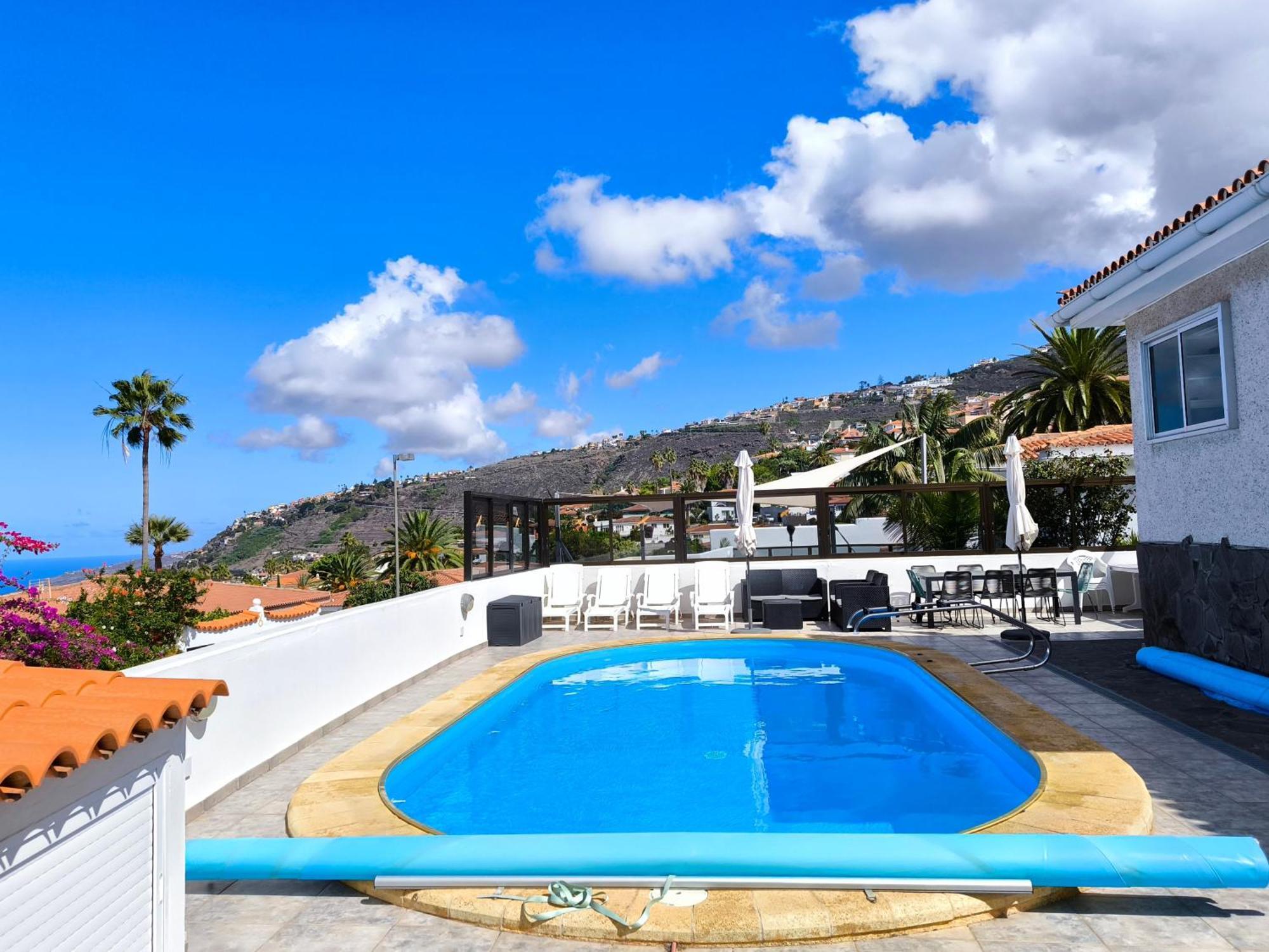 Сasa de vacaciones Heated Pool With Sea View Tranquil Retreat At Malvasia Garden El Sauzal
