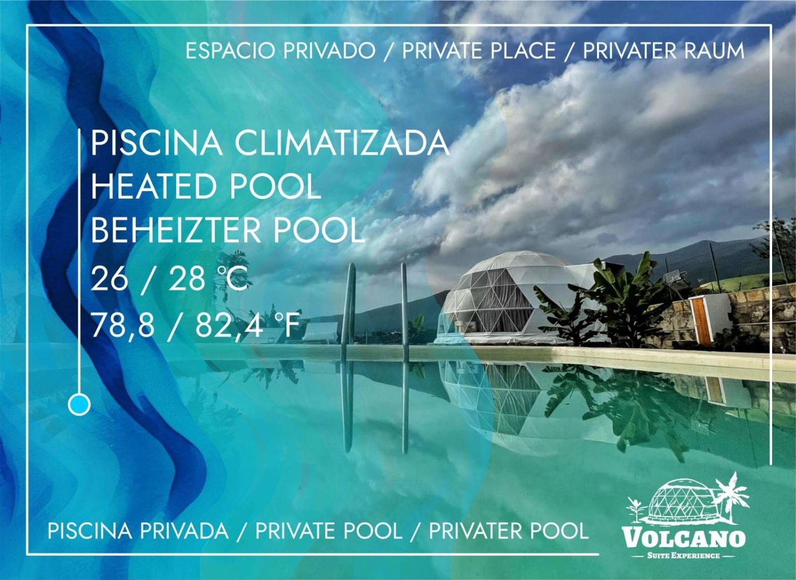 Camping Domo Volcano Experience Piscina Climatizada