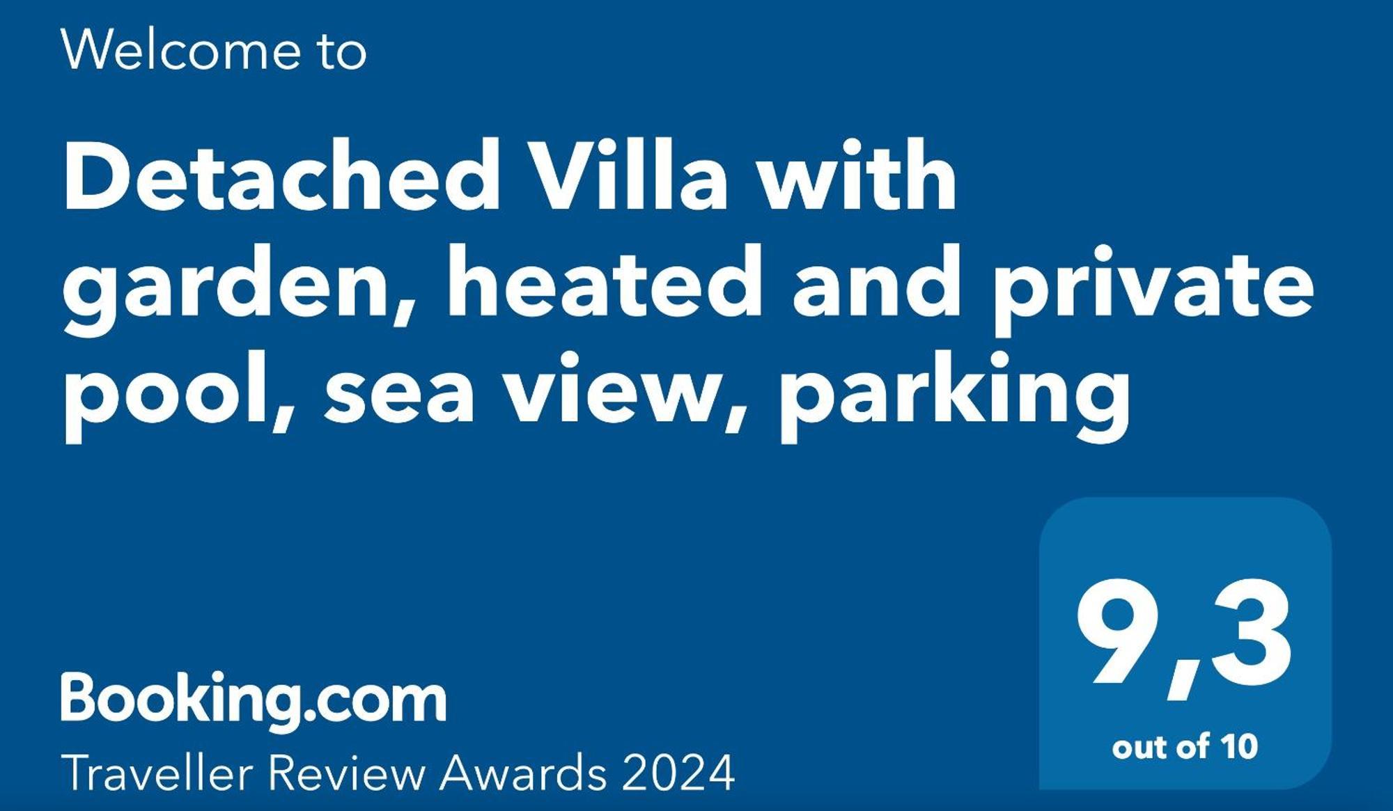 Spacious, Well Appointed, In A Wonderful Raised Location And Stunning Sea Views Villa