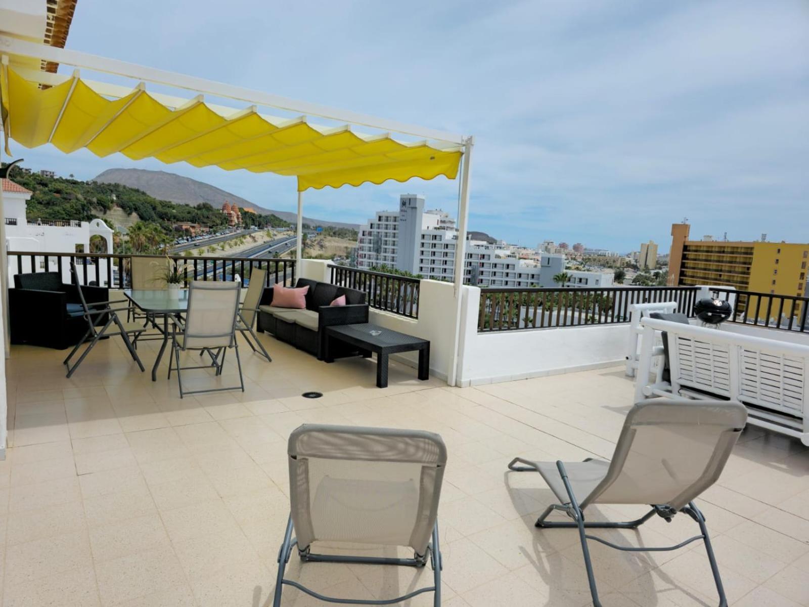 Penthouse Sea View Jacuzzy Terrace & Pool Playa Feñabe