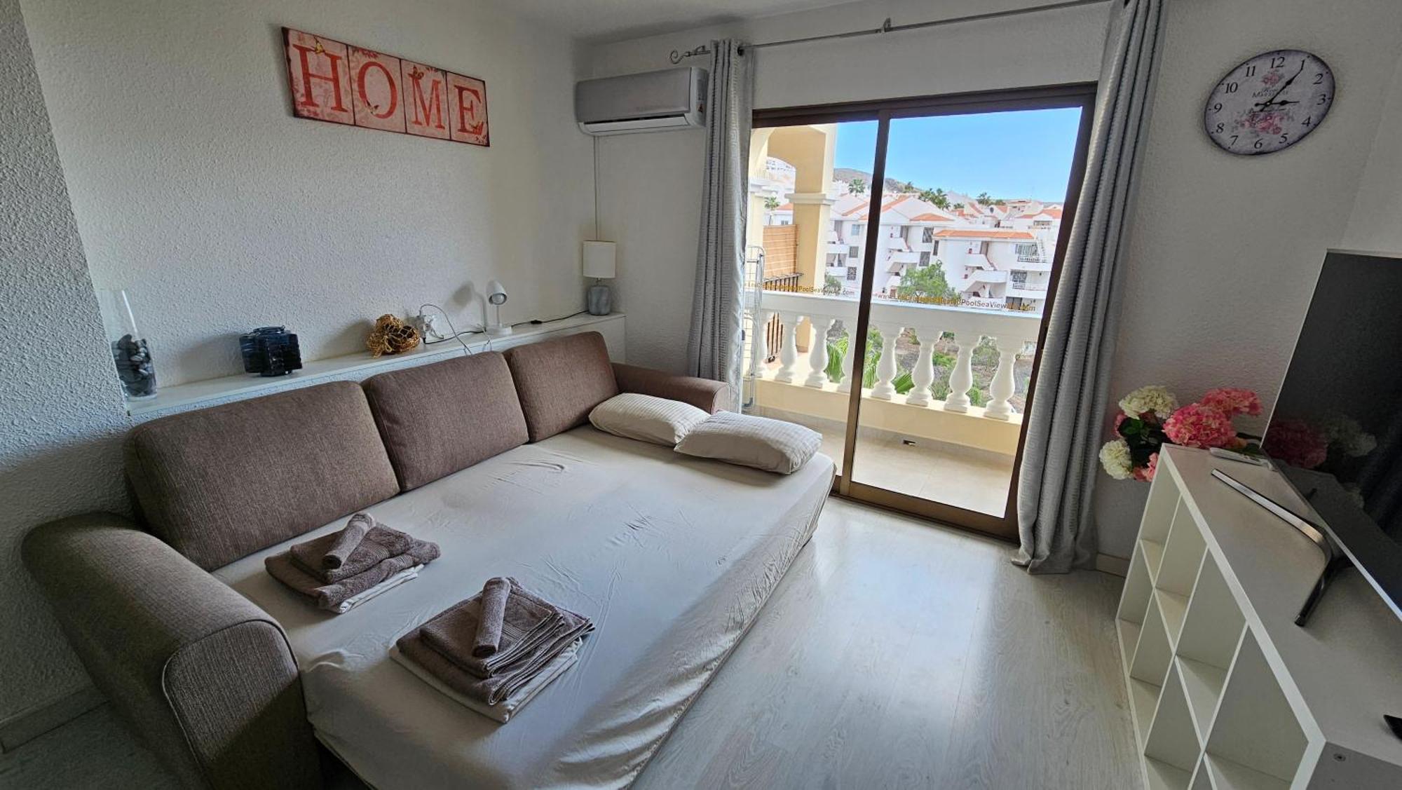 Cristianos Heated Pool Sea View Ac Appartement *
