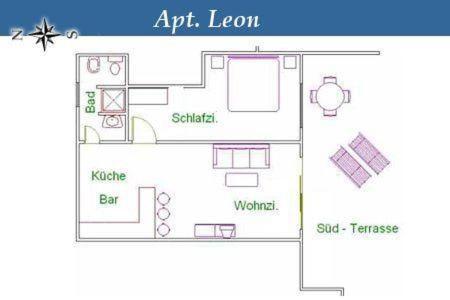 Apartamento Modern Eingerichtete Leon Mit Terrasse Guía de Isora