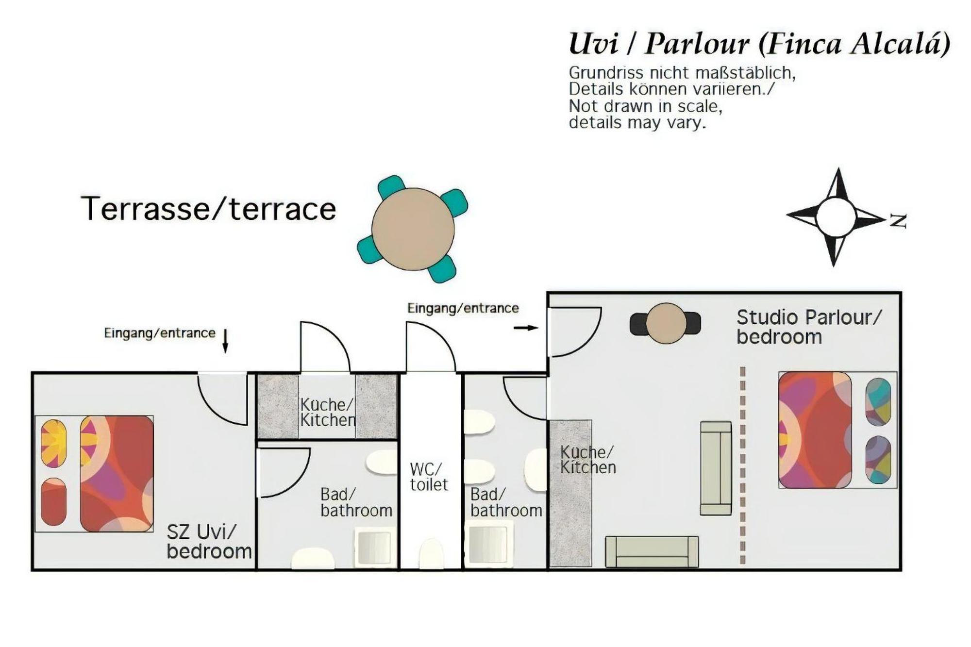 Gut Ausgestattetes Ferienstudio Mit Terrasse Apartamento