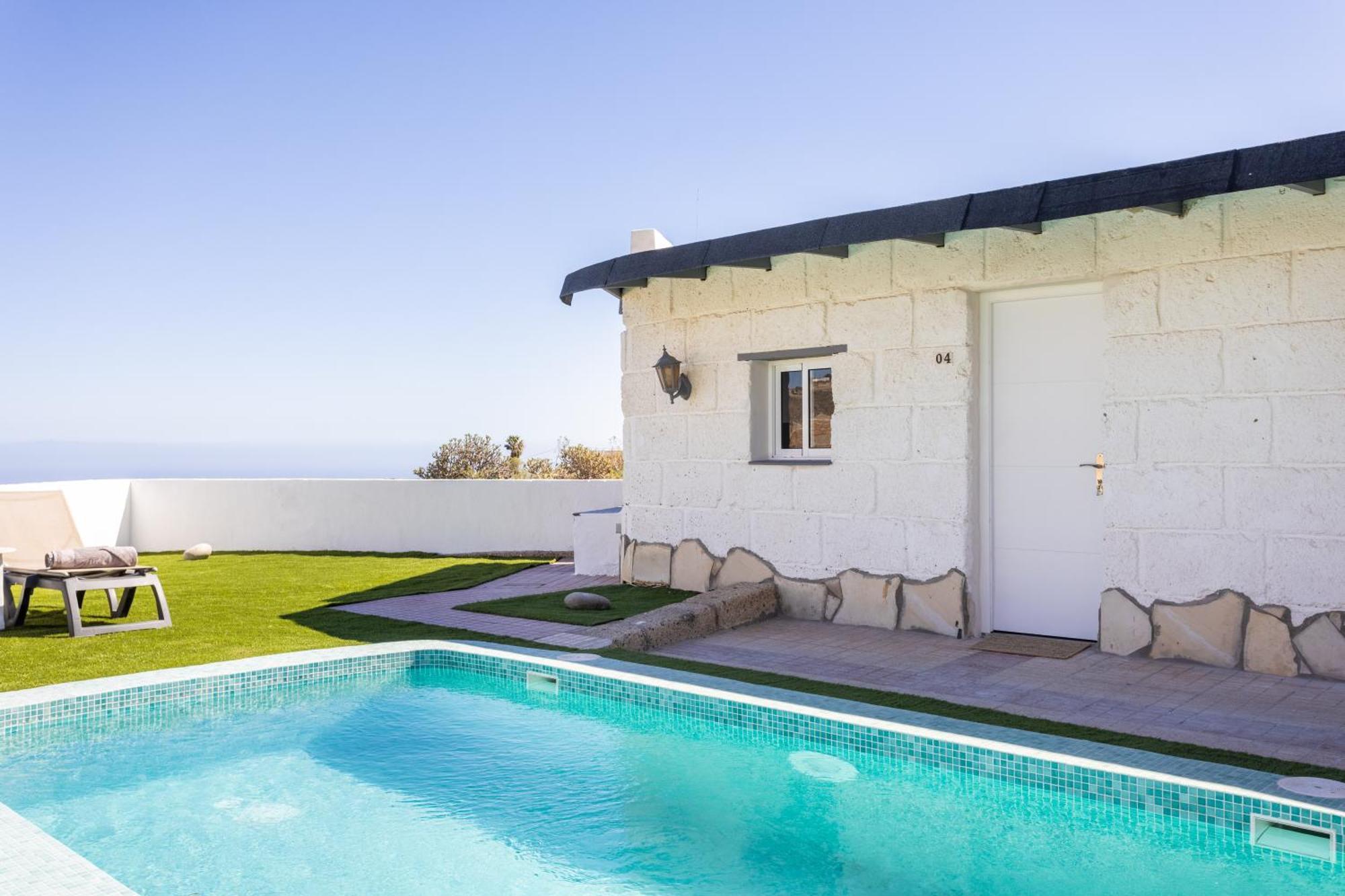 Apartamento Oasis Tenerife Rentals Con Piscina Climatizada, Cocina Exterior Y Barbacoa *