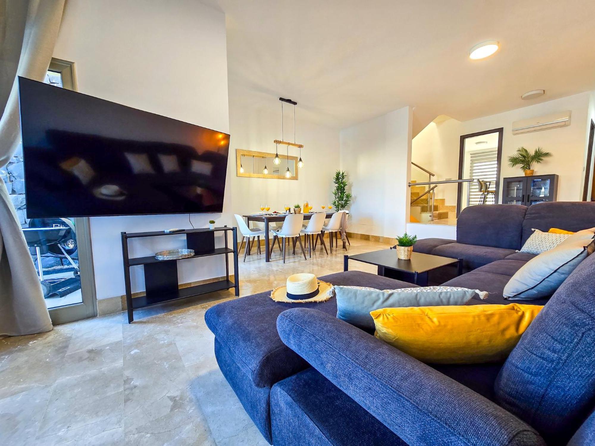 Pearl Of Amarilla Golf - Luxury 3 Bedroom With Heated Pool & Ocean View Villa San Miguel de Abona