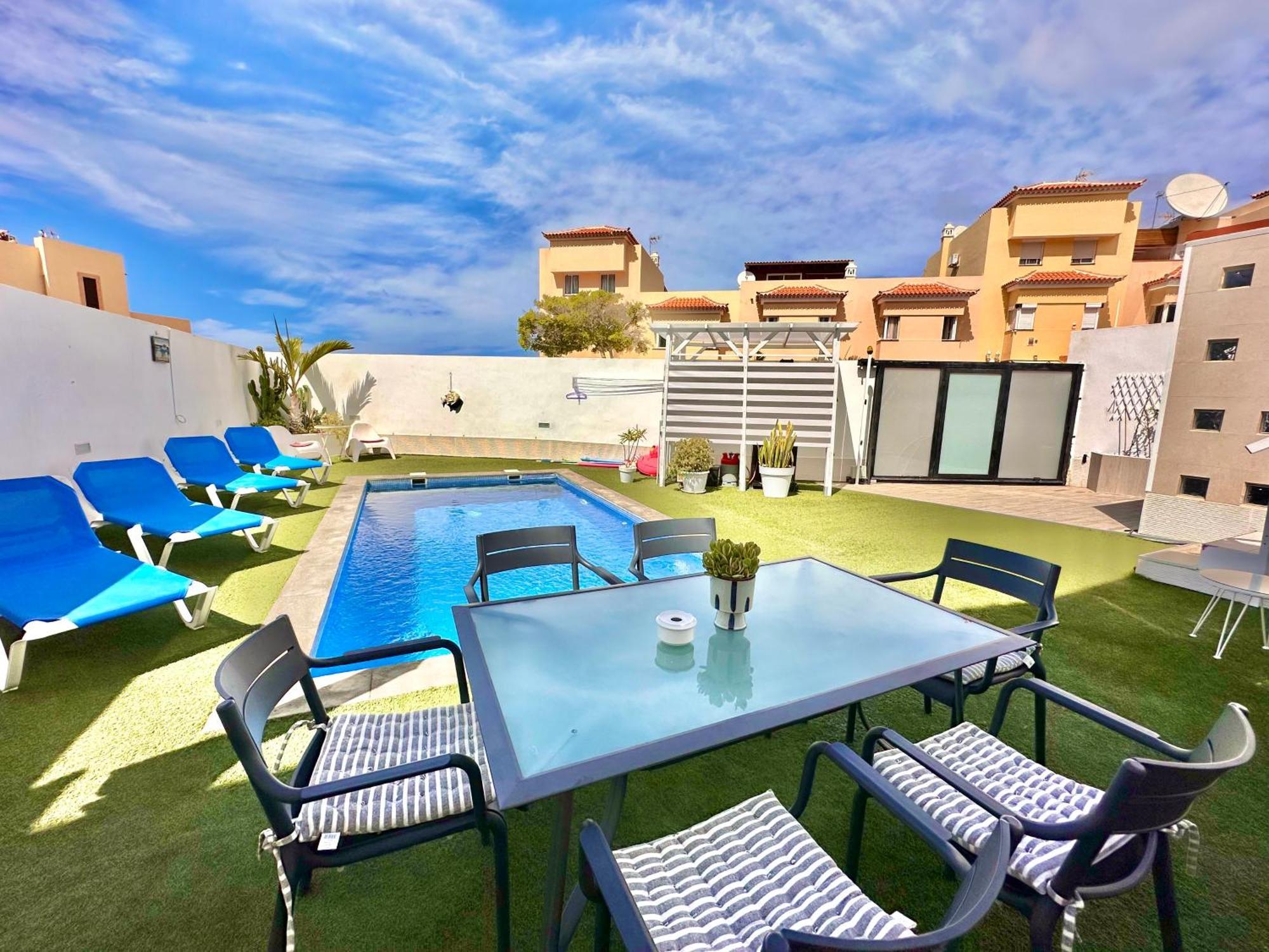 El Mar House & Private Heated Pool * Costa Adeje (Tenerife)