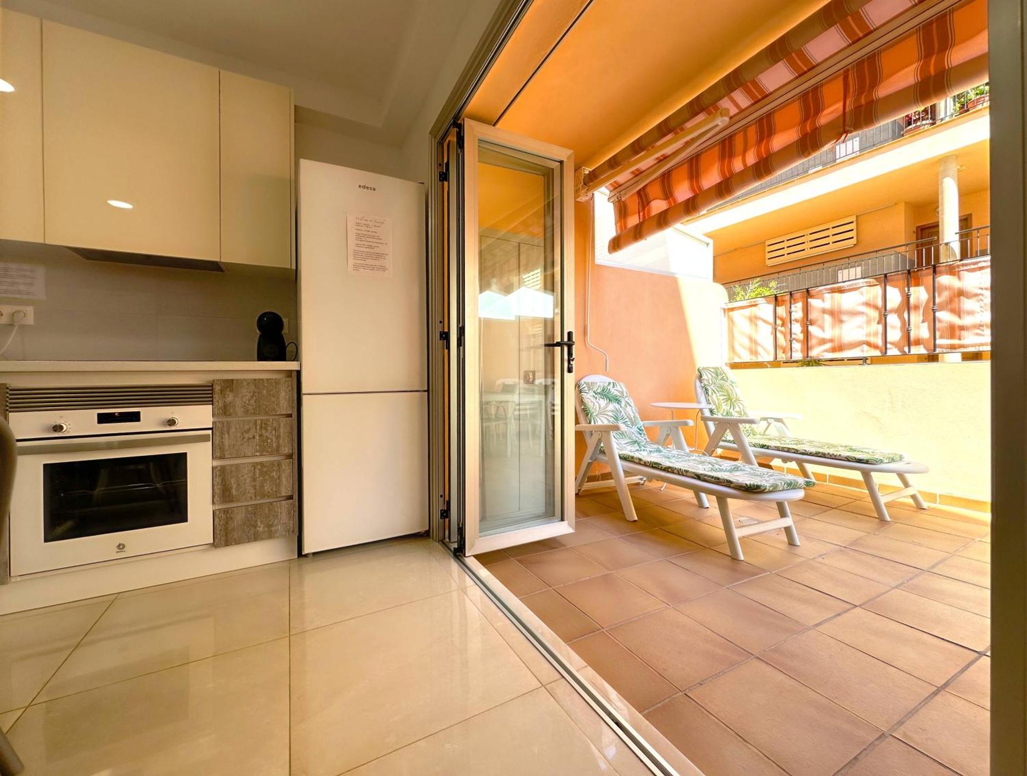 Cristianos Piscina Y Terraza Appartement *