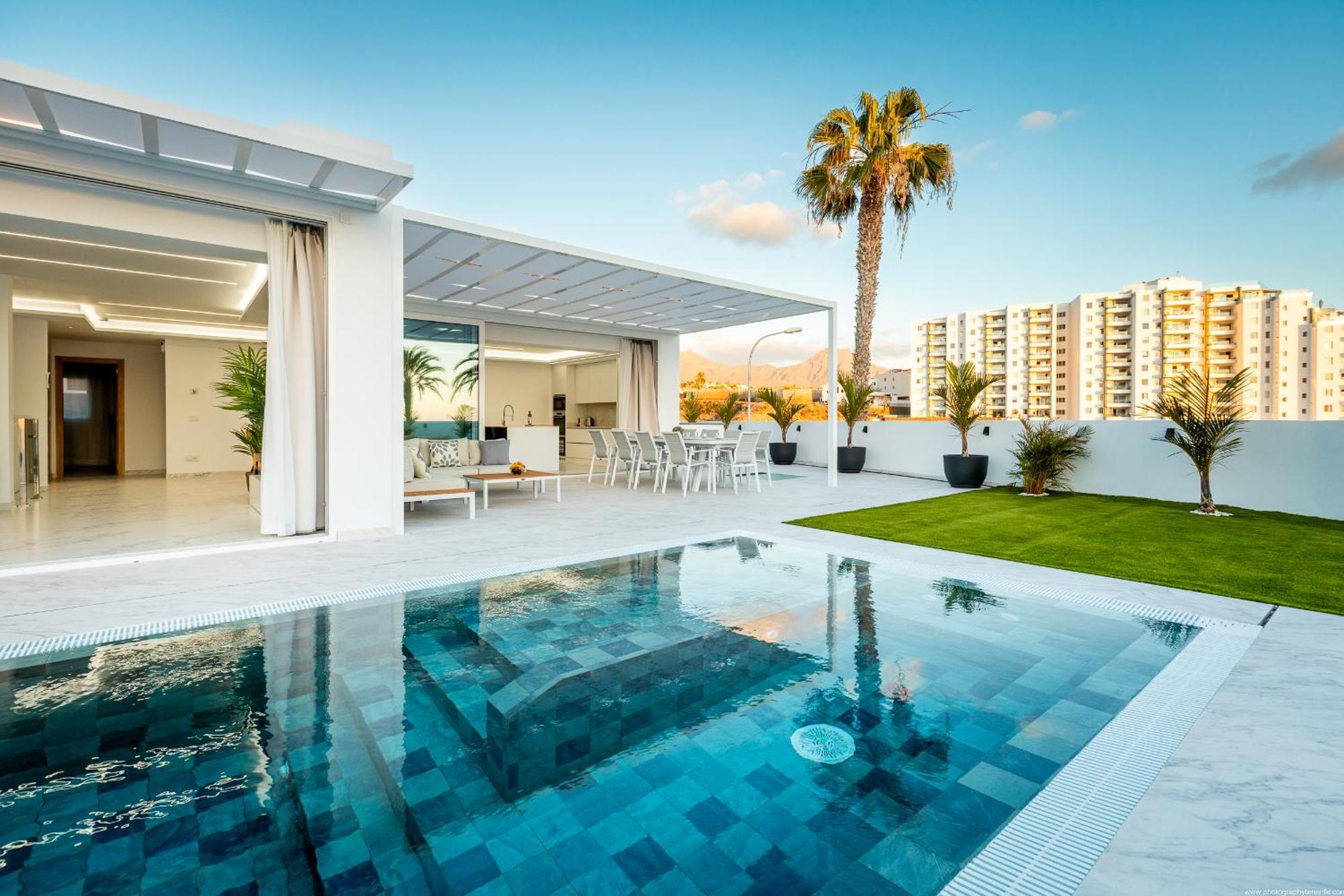 Villa Michelle Private Oasis Heated Pool And Wifi Playa Paraiso (Tenerife)