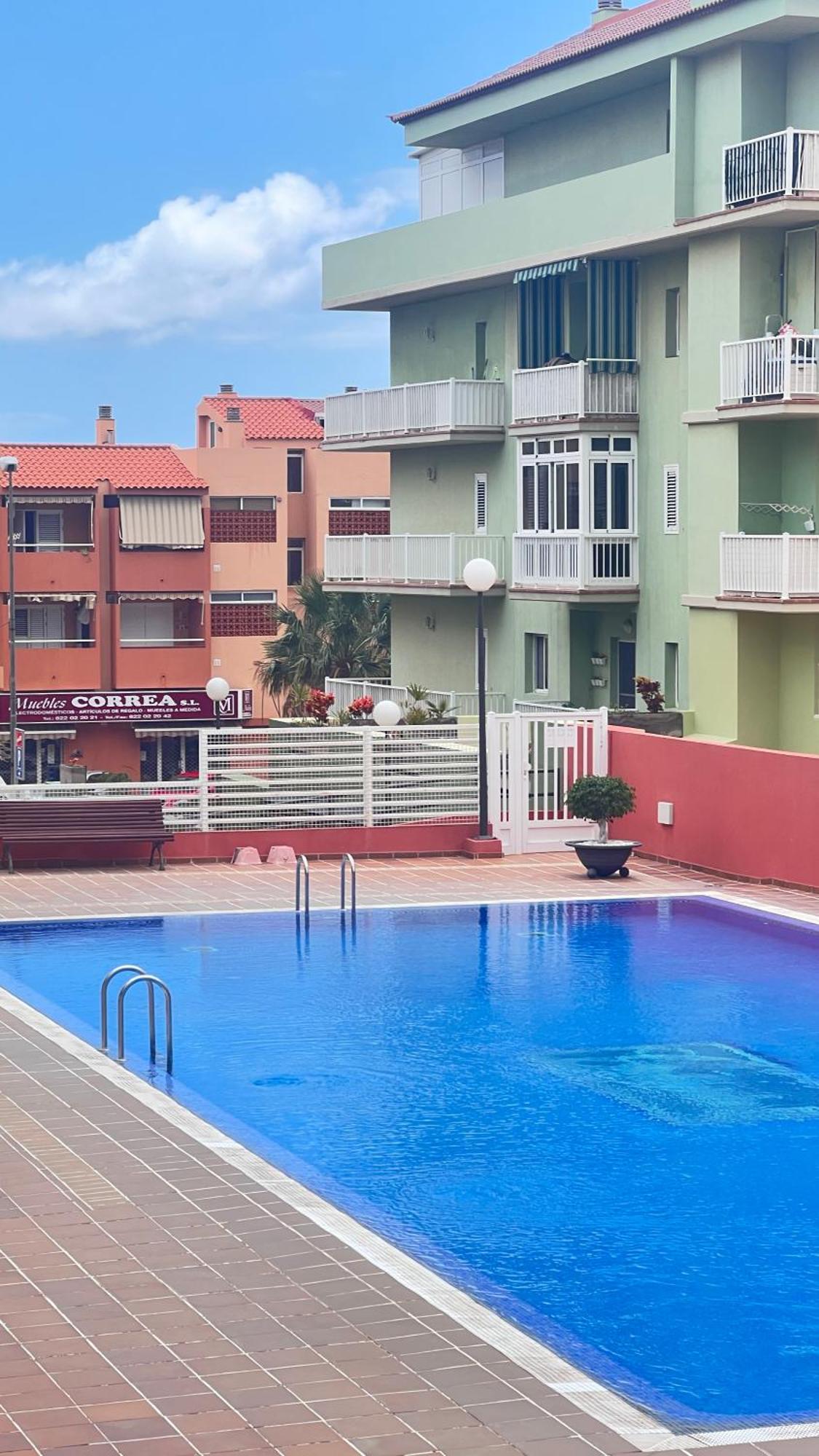 Terraza Del Sol Con Piscina En Candelaria