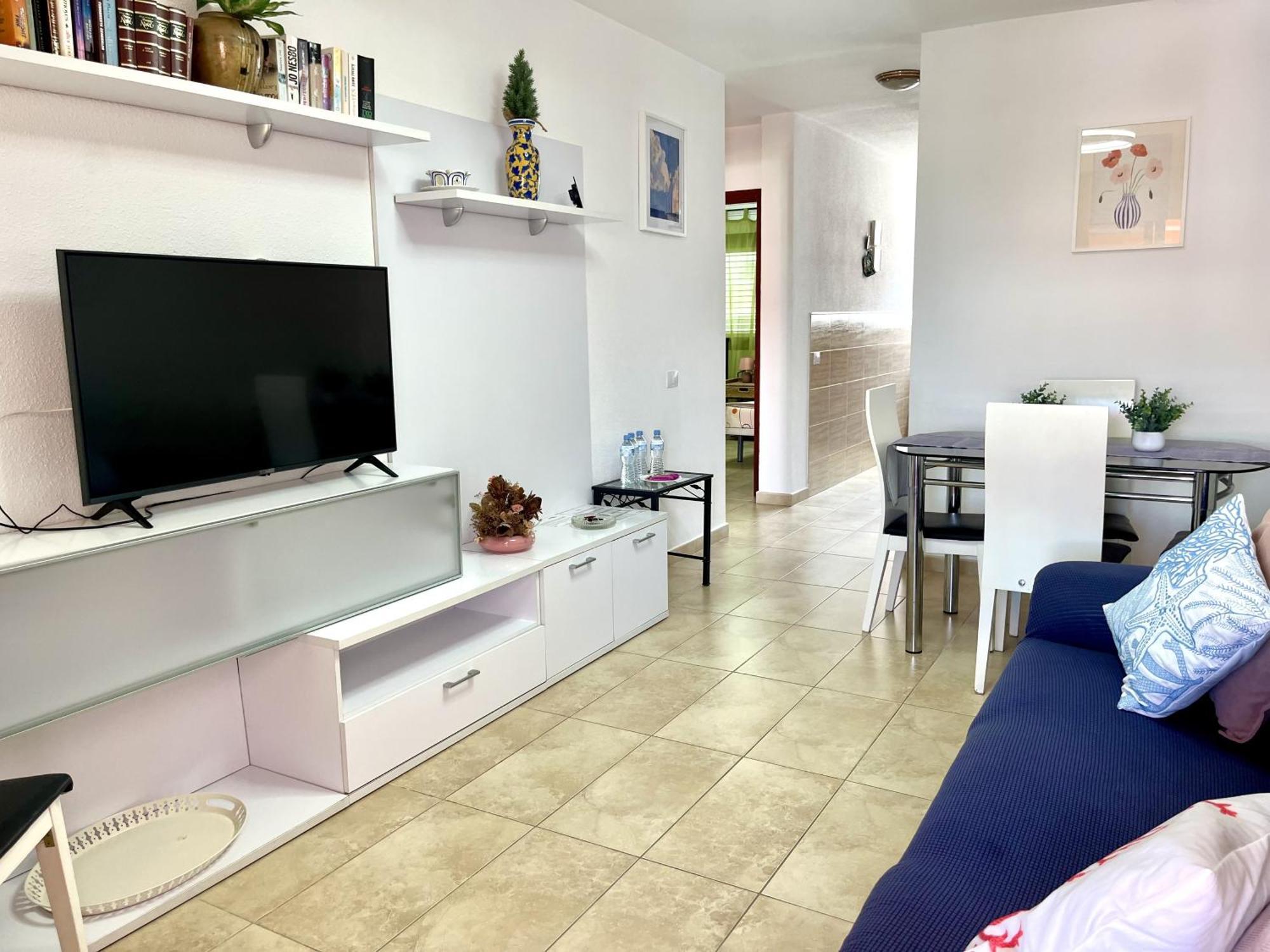 Vera Mar 9c - Primera Linea Con Parking Y Tv Sat Los Cristianos (Tenerife)