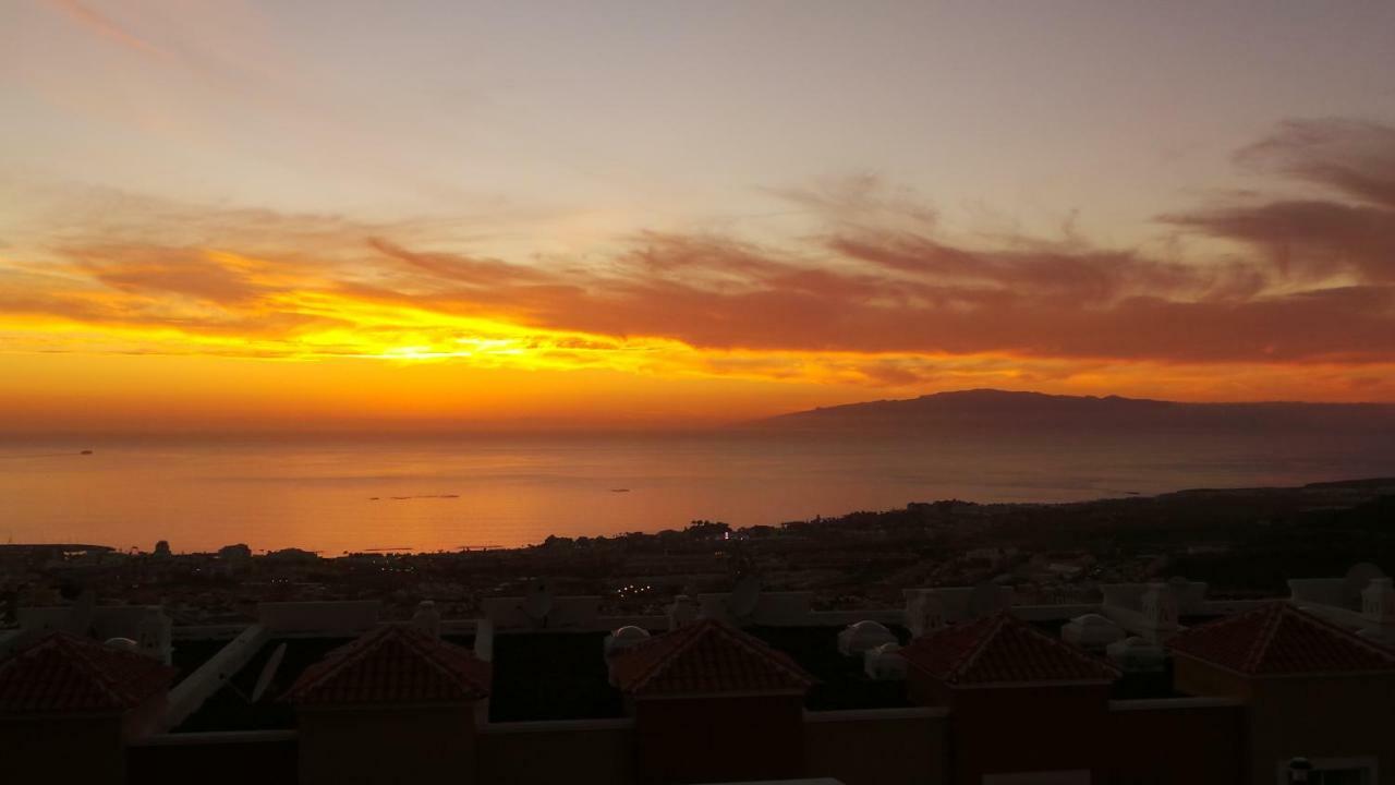 Sunset View And Pool In Paradise Costa Adeje (Tenerife)