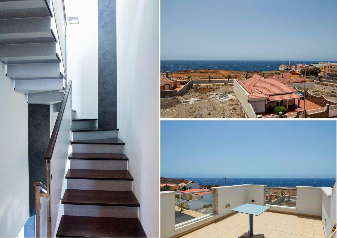 Moderna Casa Independiente Con Piscina, Vista Mar Y Teide En La Listada