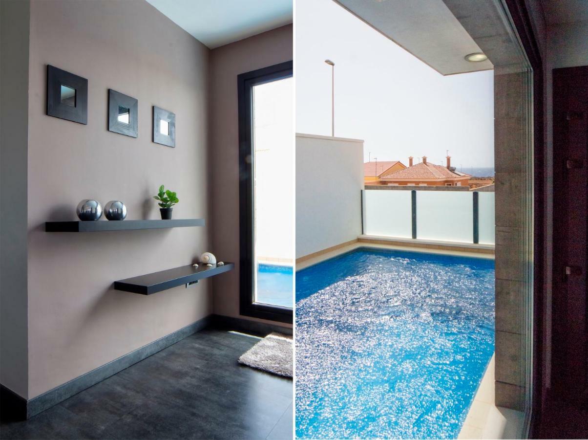Сasa de vacaciones Moderna Casa Independiente Con Piscina, Vista Mar Y Teide En La Listada